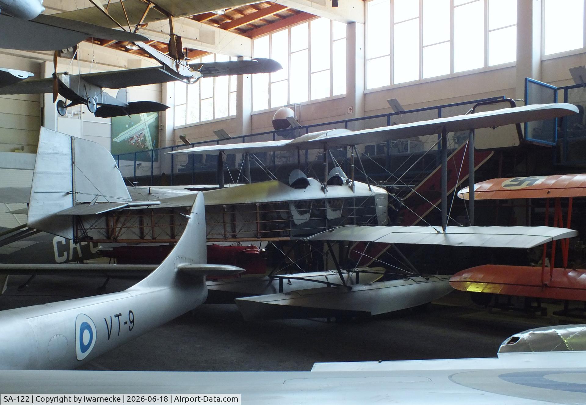 Aircraft SA-122, Valtion Saaski II, c/n 11/5, Valtion lentokonetehdas VL Sääski II (starboard fuselage minus skin) at the Suomen Ilmailumuseo (Finnish Aviation Museum), Vantaa, photo by iwarnecke