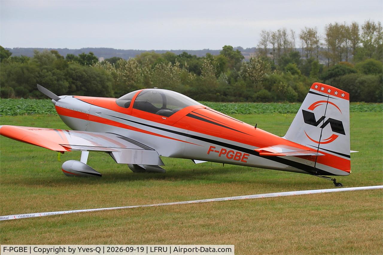Aircraft F-PGBE, 2024 Van's Aircraft RV-7, c/n 74828, an's Aircraft RV-7, Static display, Morlaix-Ploujean airport (LFRU-MXN), at LFRU, photo by Yves-Q