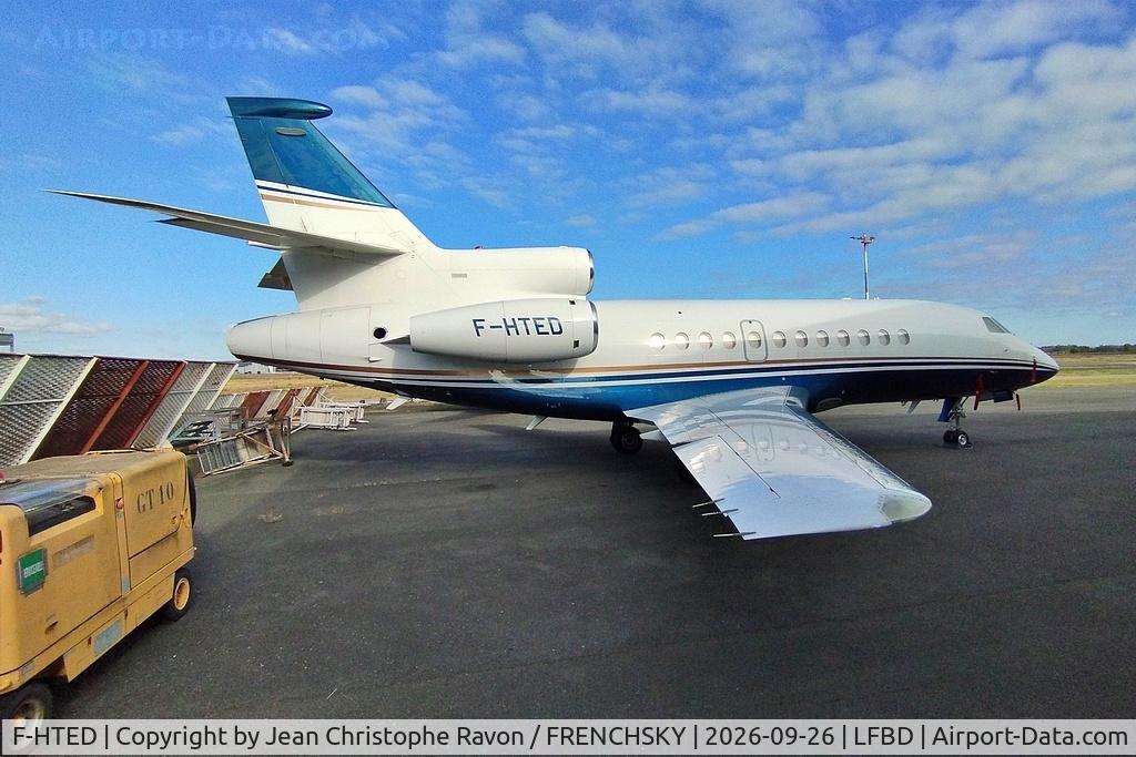 Aircraft F-HTED, 2003 Dassault Falcon 900EX, c/n 118, Airlec Air Espace, at LFBD, photo by Jean Christophe Ravon / FRENCHSKY