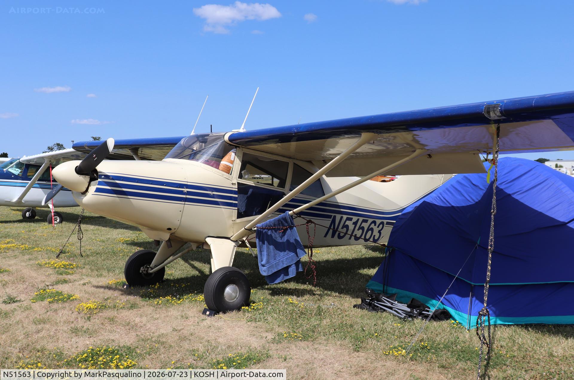Aircraft N51563, 1974 Maule M-5-210C Strata Rocket, c/n 6015C, Maule M-5-210C, at KOSH, photo by MarkPasqualino