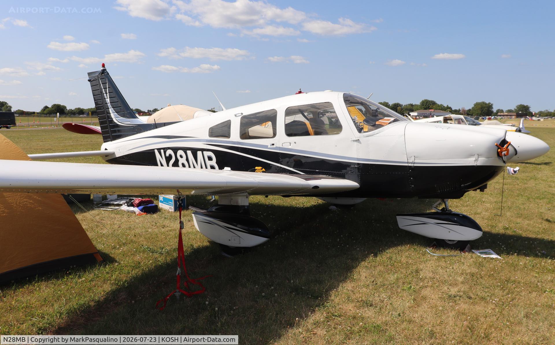 Aircraft N28MB, 1980 Piper PA-28-181, c/n 28-8090292, Piper PA-28-181, at KOSH, photo by MarkPasqualino