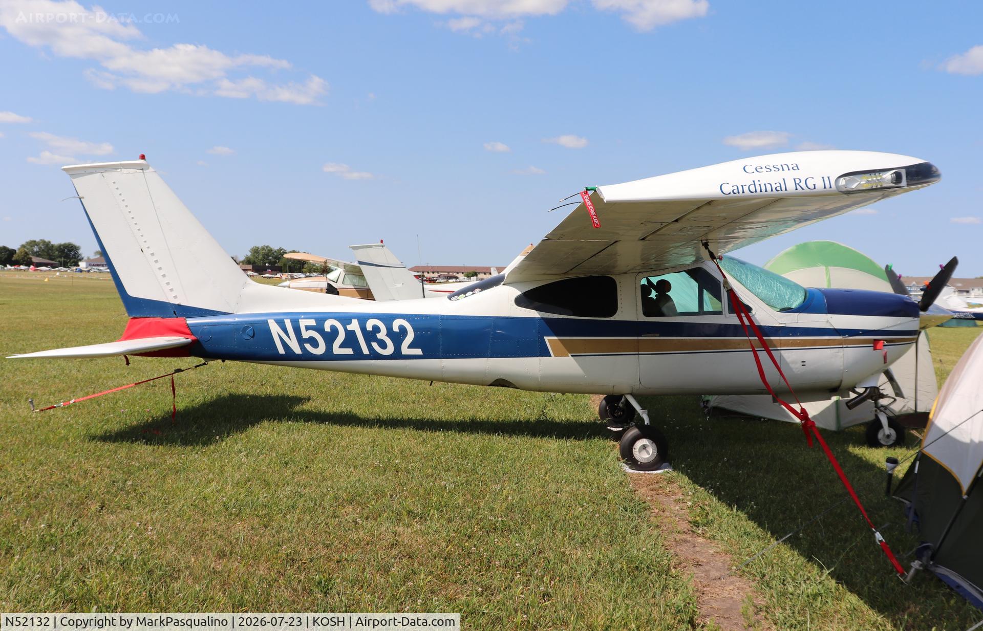 Aircraft N52132, 1977 Cessna 177RG Cardinal, c/n 177RG1174, Cessna 177RG, at KOSH, photo by MarkPasqualino