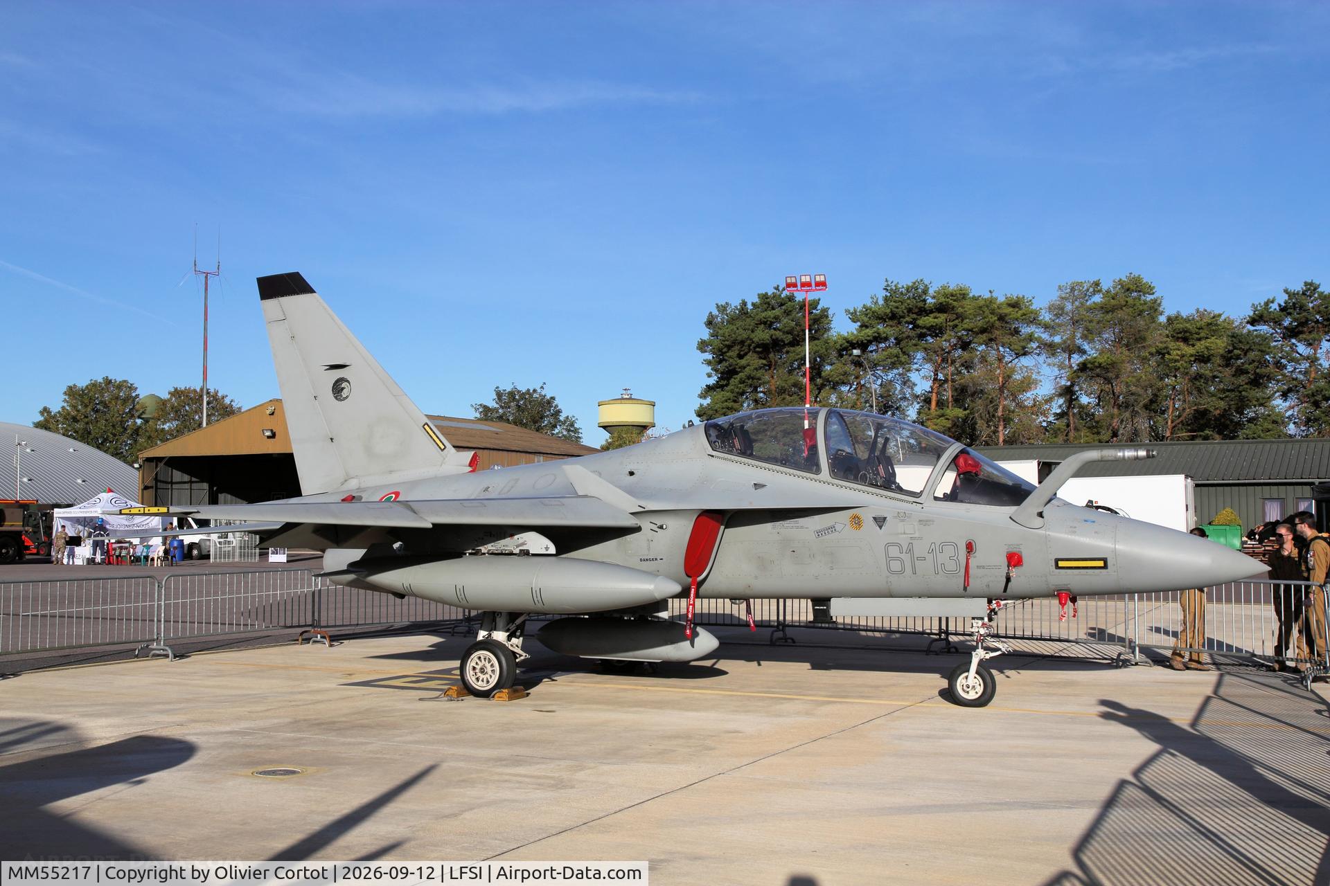 Aircraft MM55217, Aermacchi T-346A, c/n IT-11, Saint Dizier airshow, at LFSI, photo by Olivier Cortot