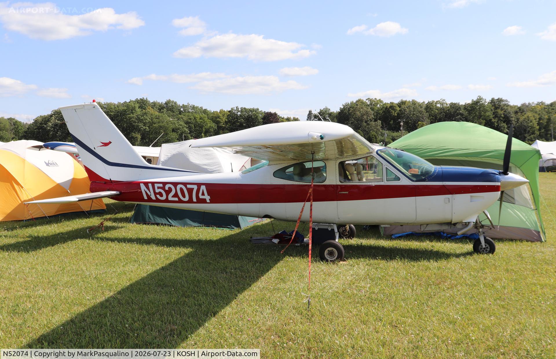 Aircraft N52074, Cessna 177RG Cardinal, c/n 177RG1162, Cessna 177RG, at KOSH, photo by MarkPasqualino