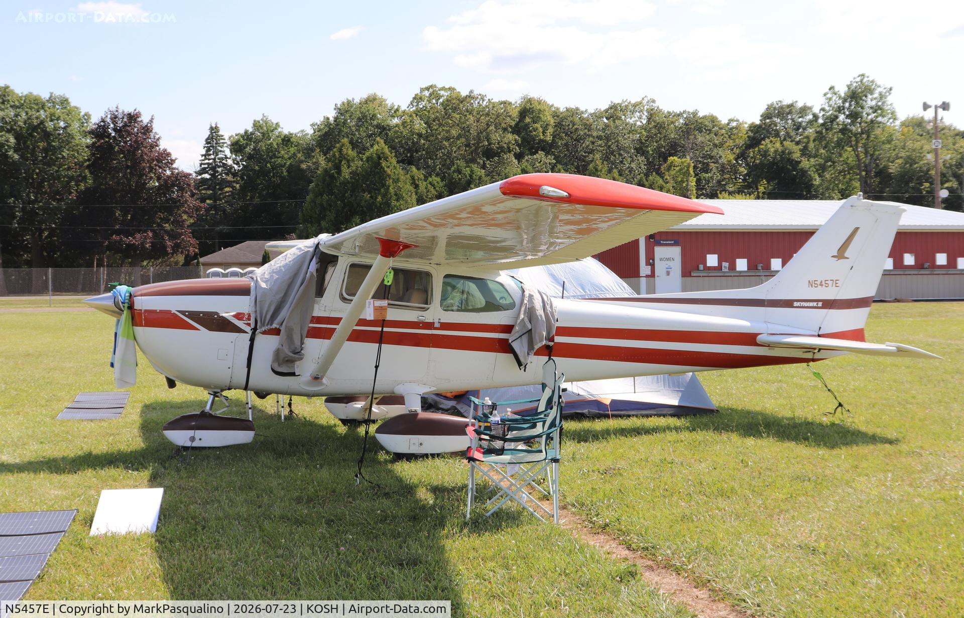 Aircraft N5457E, 1978 Cessna 172N, c/n 17271873, Cessna 172N, at KOSH, photo by MarkPasqualino
