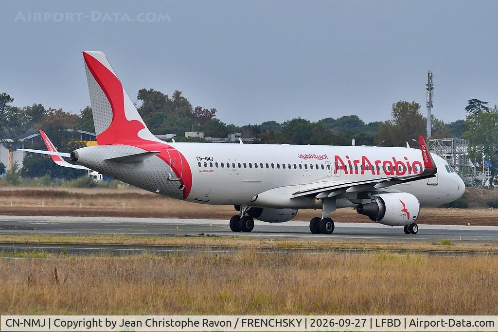 Aircraft CN-NMJ, 2015 Airbus A320-214, c/n 6896, Bordeaux (BOD) Tangier (TNG) 3O304, at LFBD, photo by Jean Christophe Ravon / FRENCHSKY