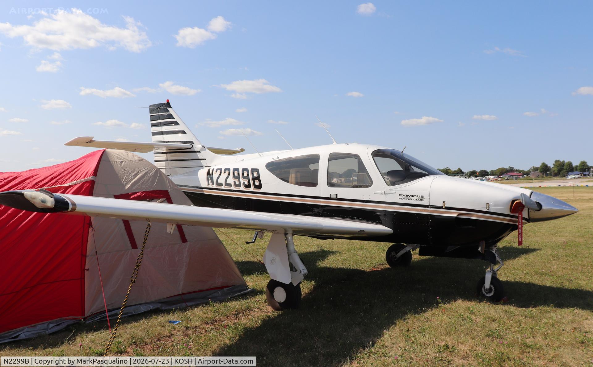 Aircraft N2299B, 1976 Rockwell International 114 Commander, c/n 14169, Rockwell 114, at KOSH, photo by MarkPasqualino