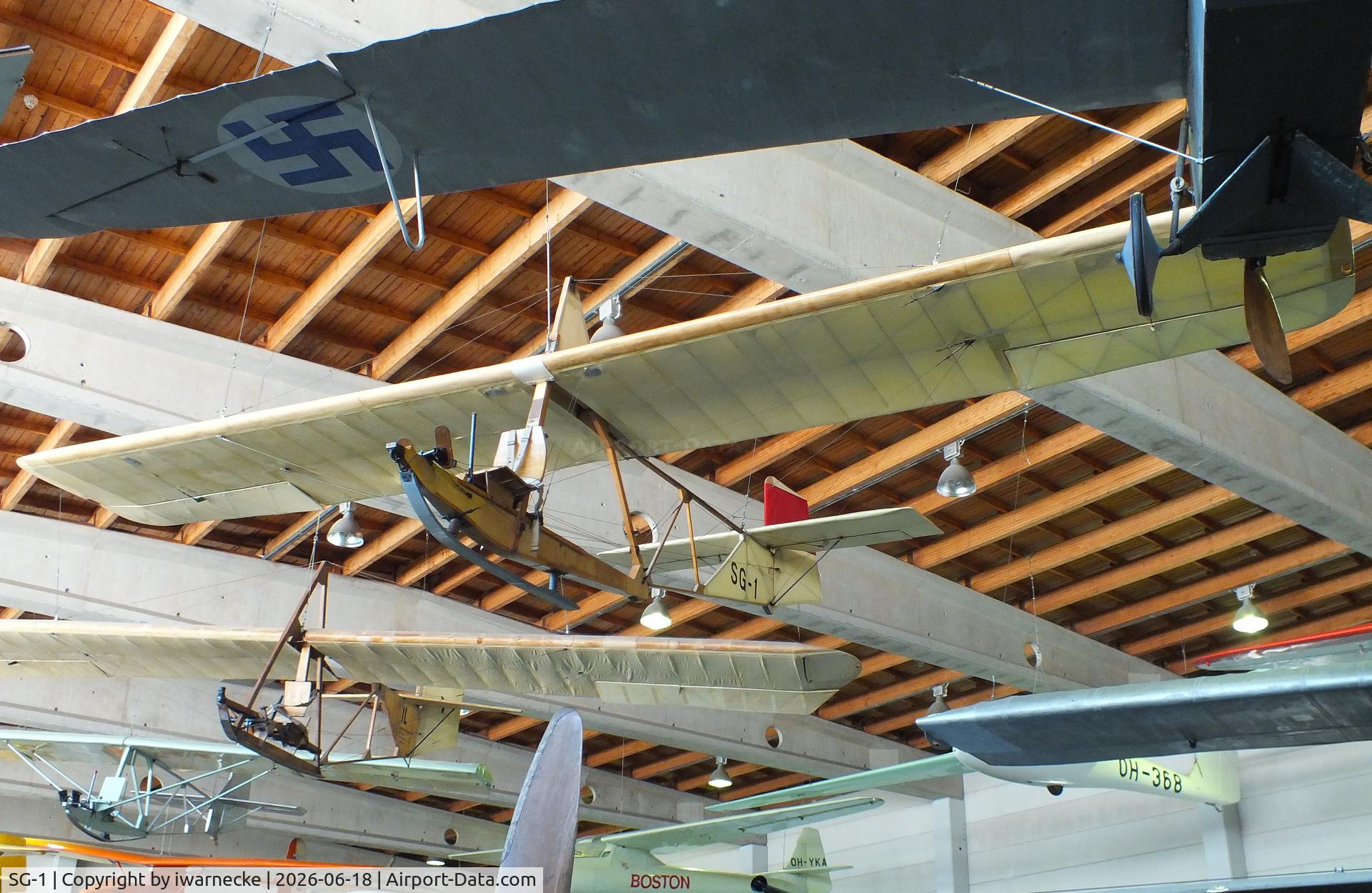 Aircraft SG-1, Schneider DFS 108-14 SG-38 Schulgleiter, c/n 79, Schneider DFS 108-14 SG-38 Schulgleiter at the Suomen Ilmailumuseo (Finnish Aviation Museum), Vantaa, photo by iwarnecke
