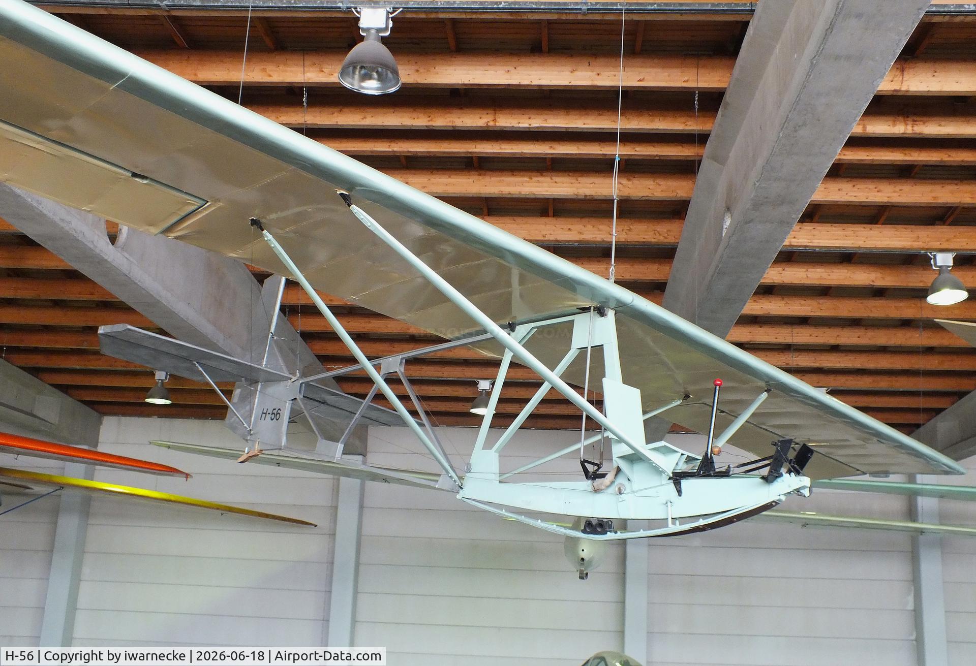 Aircraft H-56, 1952 Polyteknikkojen Ilmailukerho PIK-7 Harakka II, c/n 24/52, Polyteknikkojen Ilmailukerho PIK-7 Harakka II at the Suomen Ilmailumuseo (Finnish Aviation Museum), Vantaa, photo by iwarnecke
