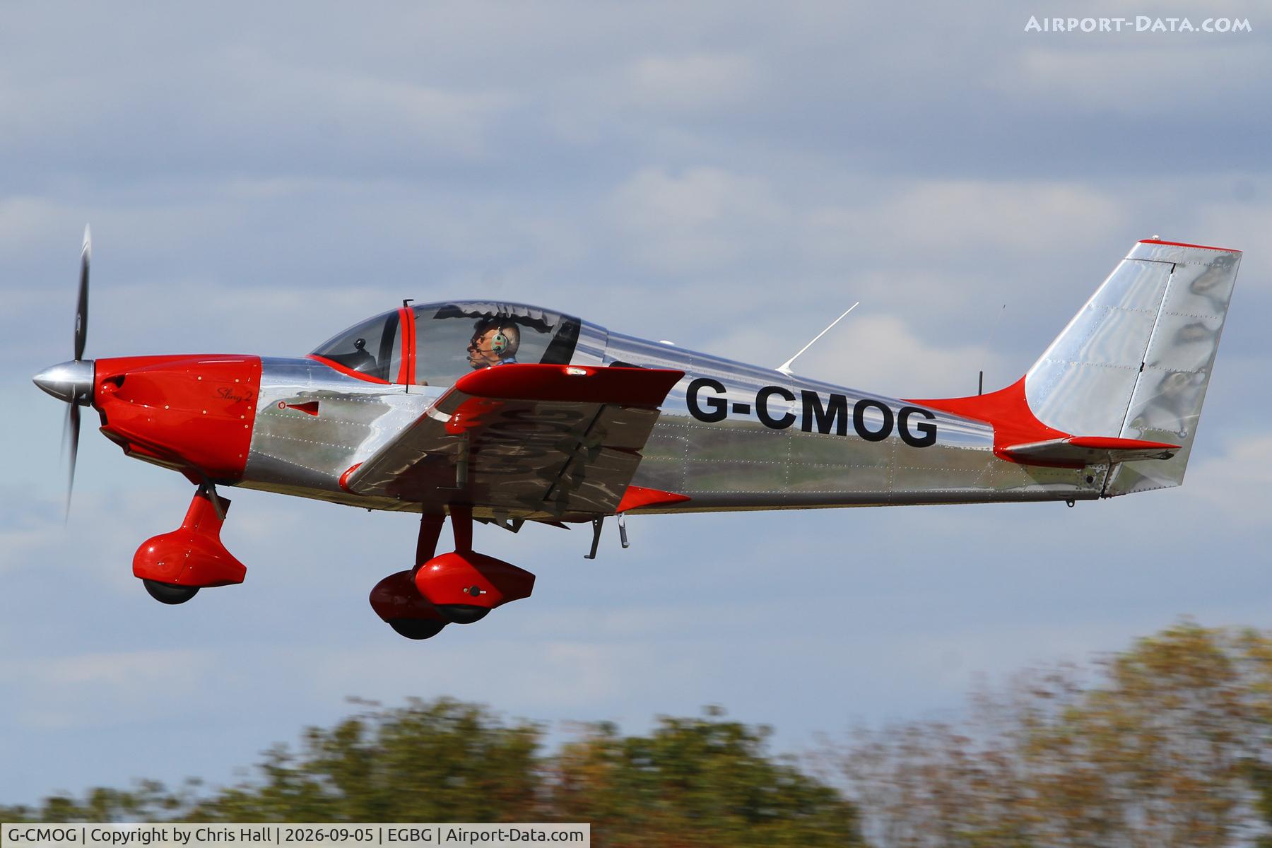 Aircraft G-CMOG, 2023 The Airplane Factory Sling 2, c/n LAA 399-15749, LAA 80th Anniversary Rally, at EGBG, photo by Chris Hall