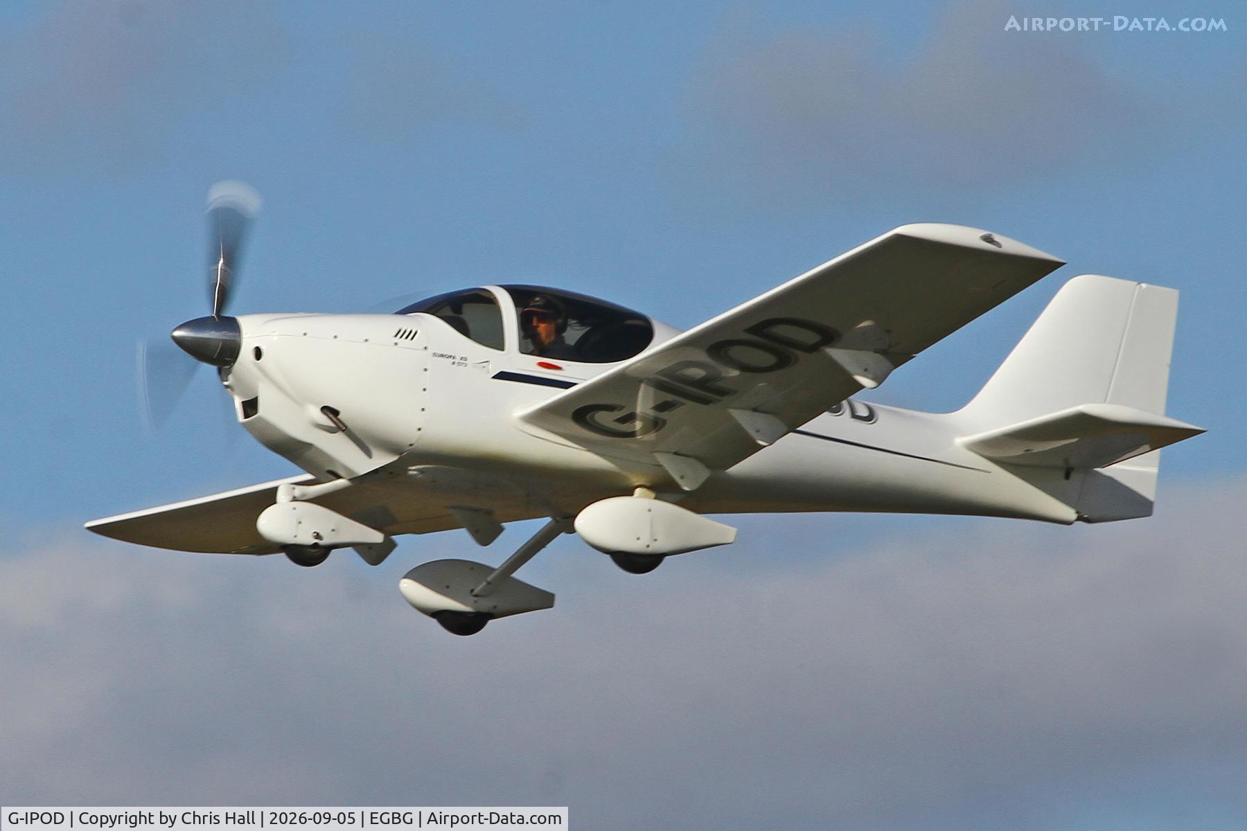 Aircraft G-IPOD, 2007 Europa XS Tri-Gear, c/n PFA 247-14007, LAA 80th Anniversary Rally, at EGBG, photo by Chris Hall