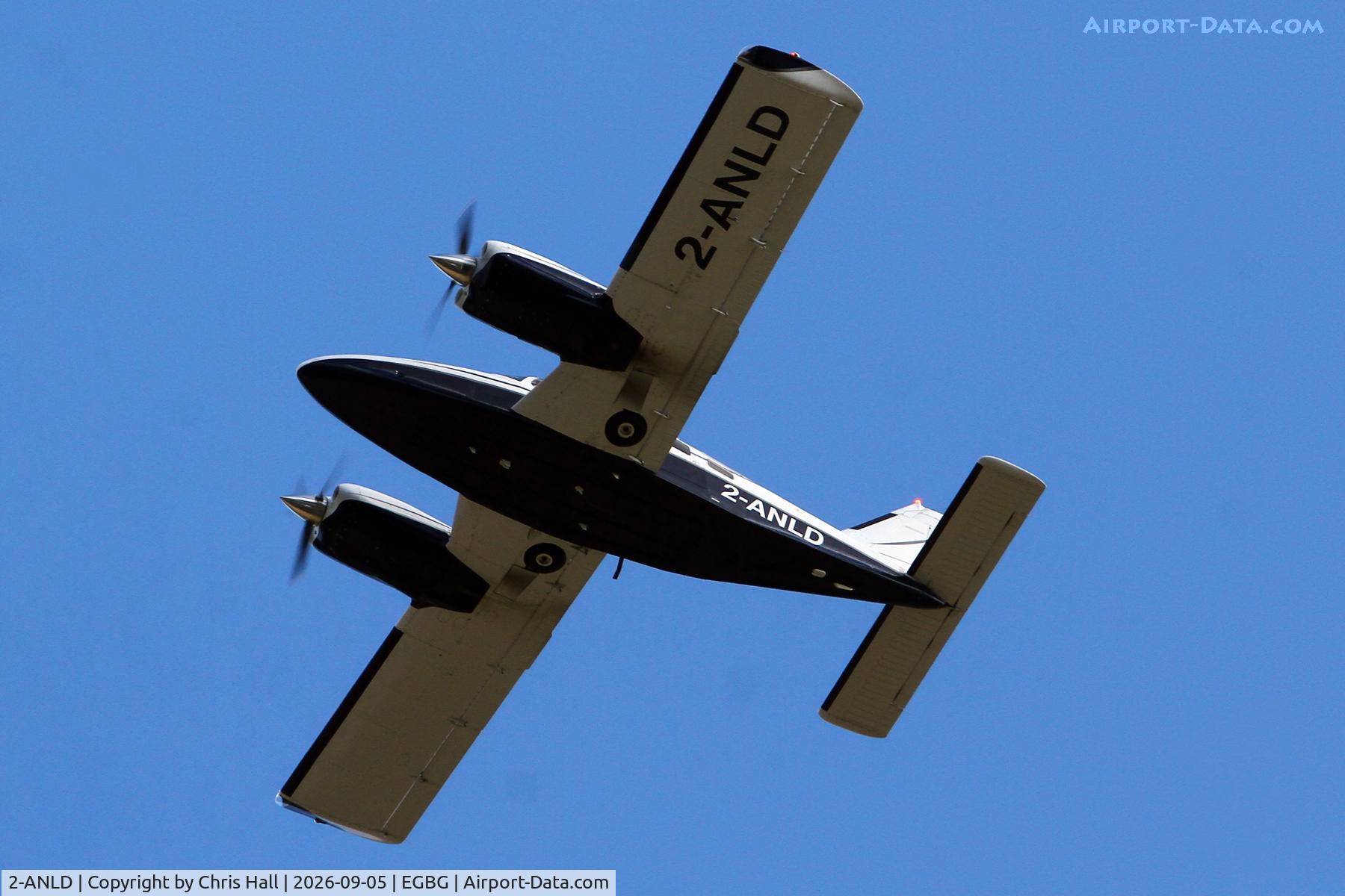 Aircraft 2-ANLD, Piper PA-34-220T Seneca V, c/n 3449325, LAA 80th Anniversary Rally, at EGBG, photo by Chris Hall