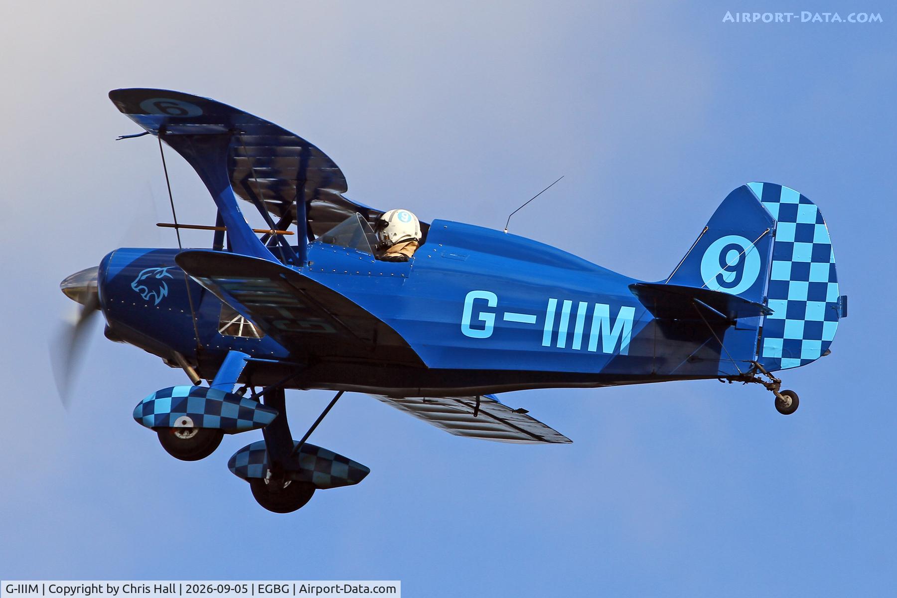Aircraft G-IIIM, 1974 Stolp SA-100 Starduster, c/n 4258549, LAA 80th Anniversary Rally, at EGBG, photo by Chris Hall