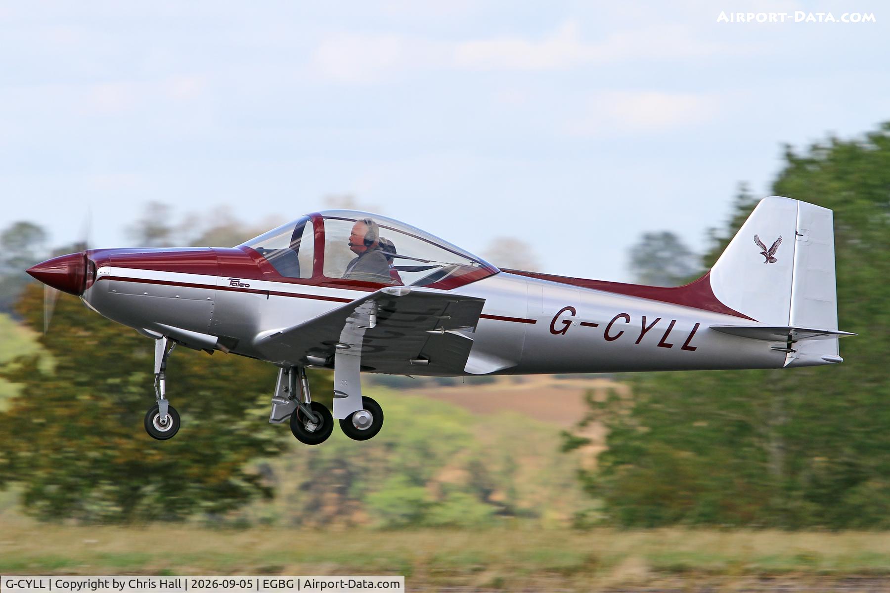 Aircraft G-CYLL, 2006 Sequoia F-8L, c/n PFA 100-14572, LAA 80th Anniversary Rally, at EGBG, photo by Chris Hall