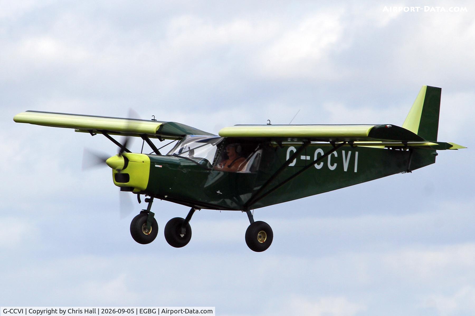 Aircraft G-CCVI, 2004 Zenair STOL CH-701 SP, c/n PFA 187-14181, LAA 80th Anniversary Rally, at EGBG, photo by Chris Hall