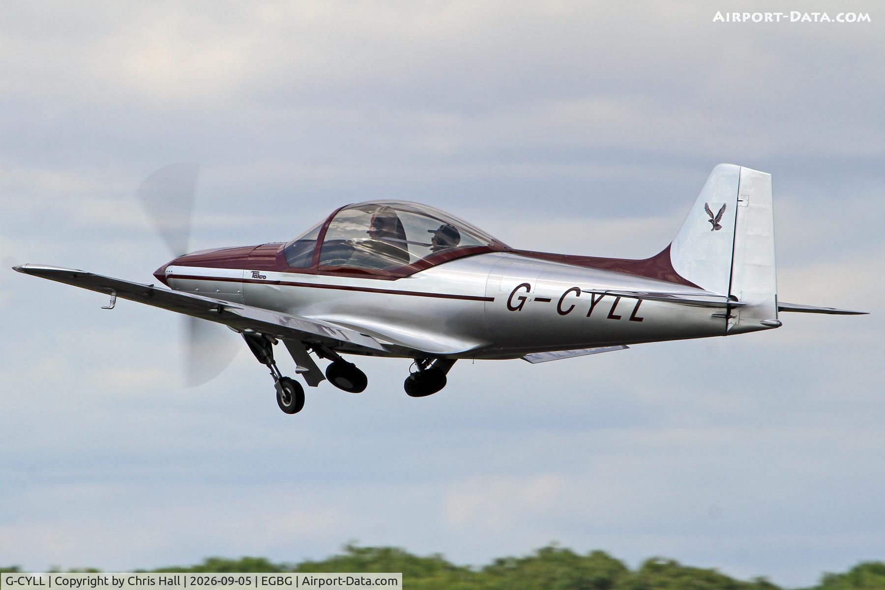 Aircraft G-CYLL, 2006 Sequoia F-8L, c/n PFA 100-14572, LAA 80th Anniversary Rally, at EGBG, photo by Chris Hall