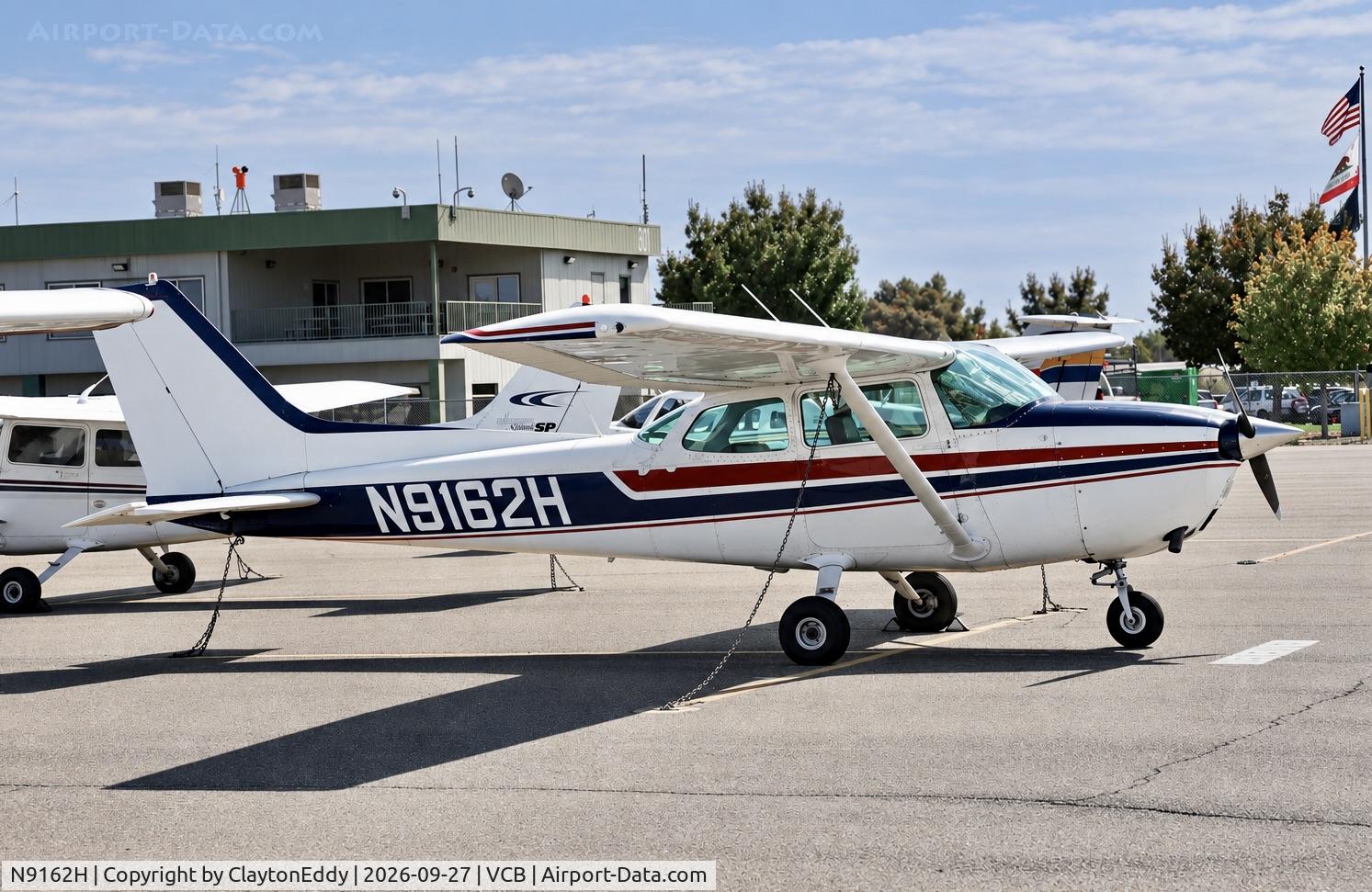 Aircraft N9162H, 1975 Cessna 172M, c/n 17265986, Vacaville Nut Tree airport in California 2026., at VCB, photo by ClaytonEddy