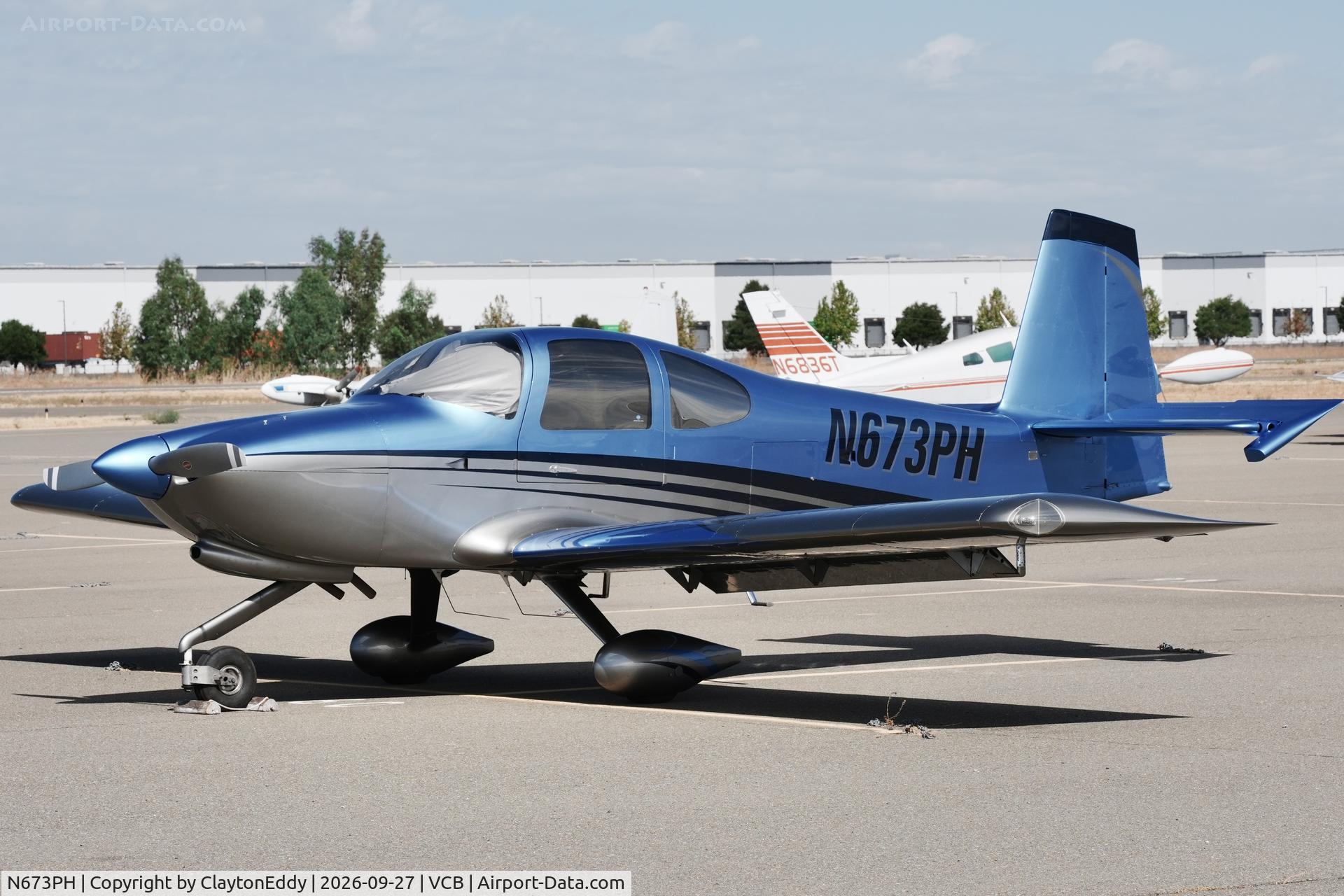 Aircraft N673PH, 2018 Patrick Henry/jeffrey Henry RV-10, c/n 41830, Vacaville Nut Tree airport in California 2026., at VCB, photo by ClaytonEddy