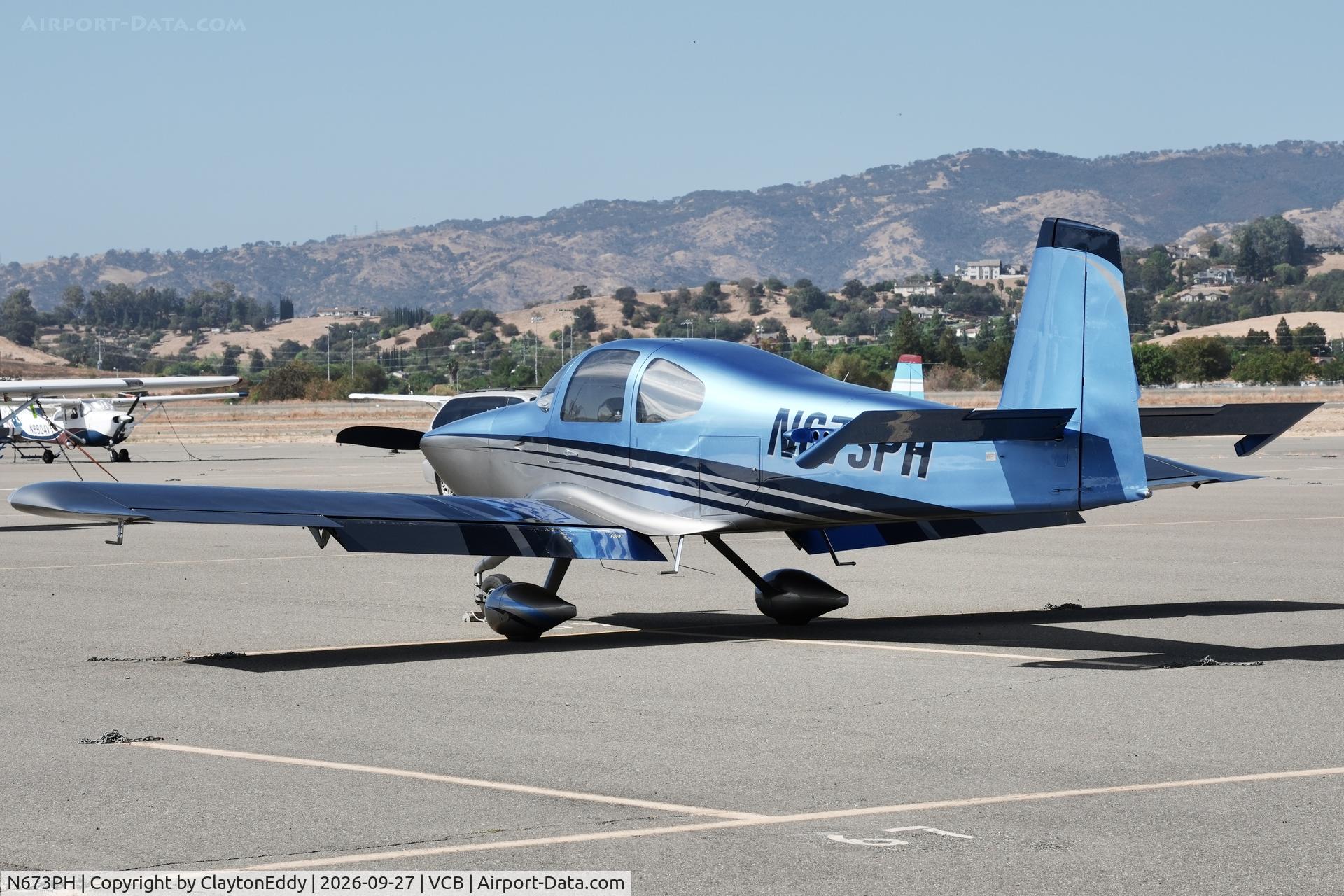 Aircraft N673PH, 2018 Patrick Henry/jeffrey Henry RV-10, c/n 41830, Vacaville Nut Tree airport in California 2026., at VCB, photo by ClaytonEddy