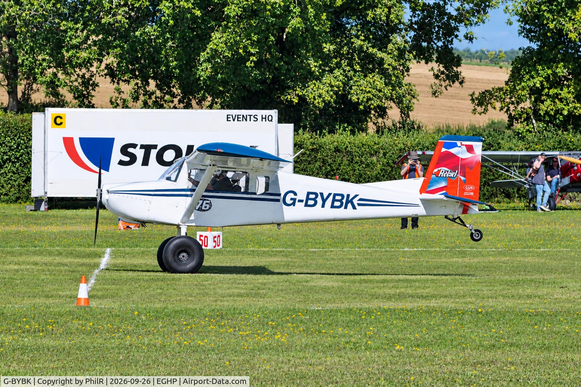 Aircraft G-BYBK, 1997 Murphy Rebel, c/n 260R, G-BYBK 1997 Rebel STOL Championship Popham, at EGHP, photo by PhilR