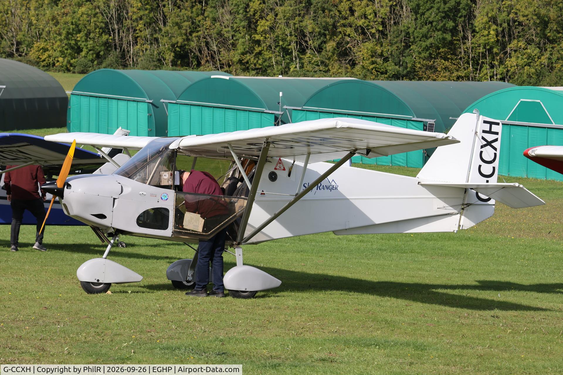 Aircraft G-CCXH, 2004 Skyranger J2.2(1), c/n BMAA/HB/377, G-CCXH 2004 Skyranger J2.2(1) STOL Championship Popham, at EGHP, photo by PhilR