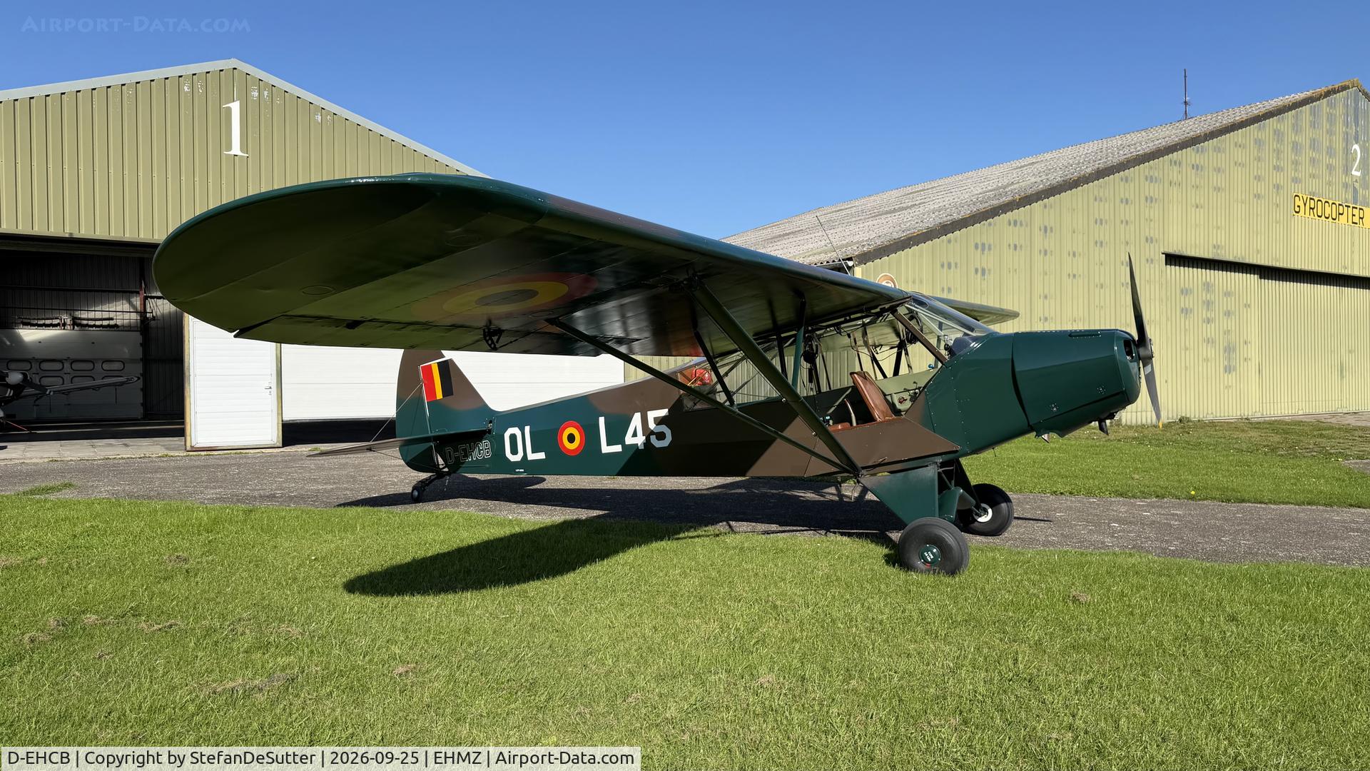 Aircraft D-EHCB, 1953 Piper L-18C Super Cub (PA-18-95), c/n 18-3219, Ready for departure., at EHMZ, photo by StefanDeSutter