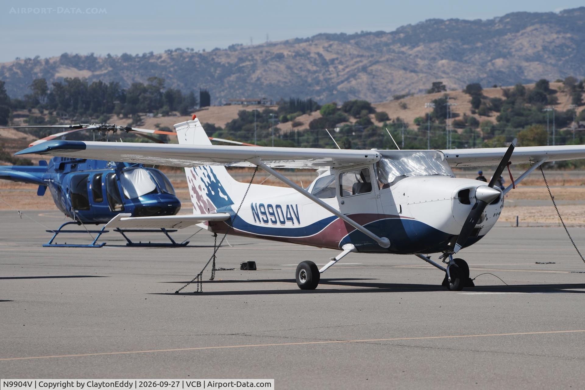 Aircraft N9904V, 1974 Cessna 172M, c/n 17264553, Nut Tree Vacaville airport in California 2026., at VCB, photo by ClaytonEddy