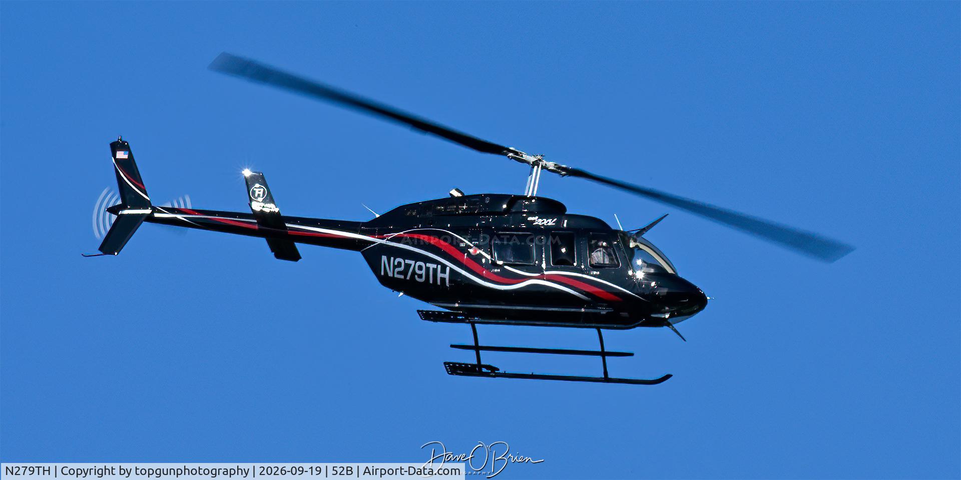 Aircraft N279TH, 1986 Bell 206L-3 LongRanger III, c/n 51176, Photoship for the C-53 Flight, at 52B, photo by topgunphotography