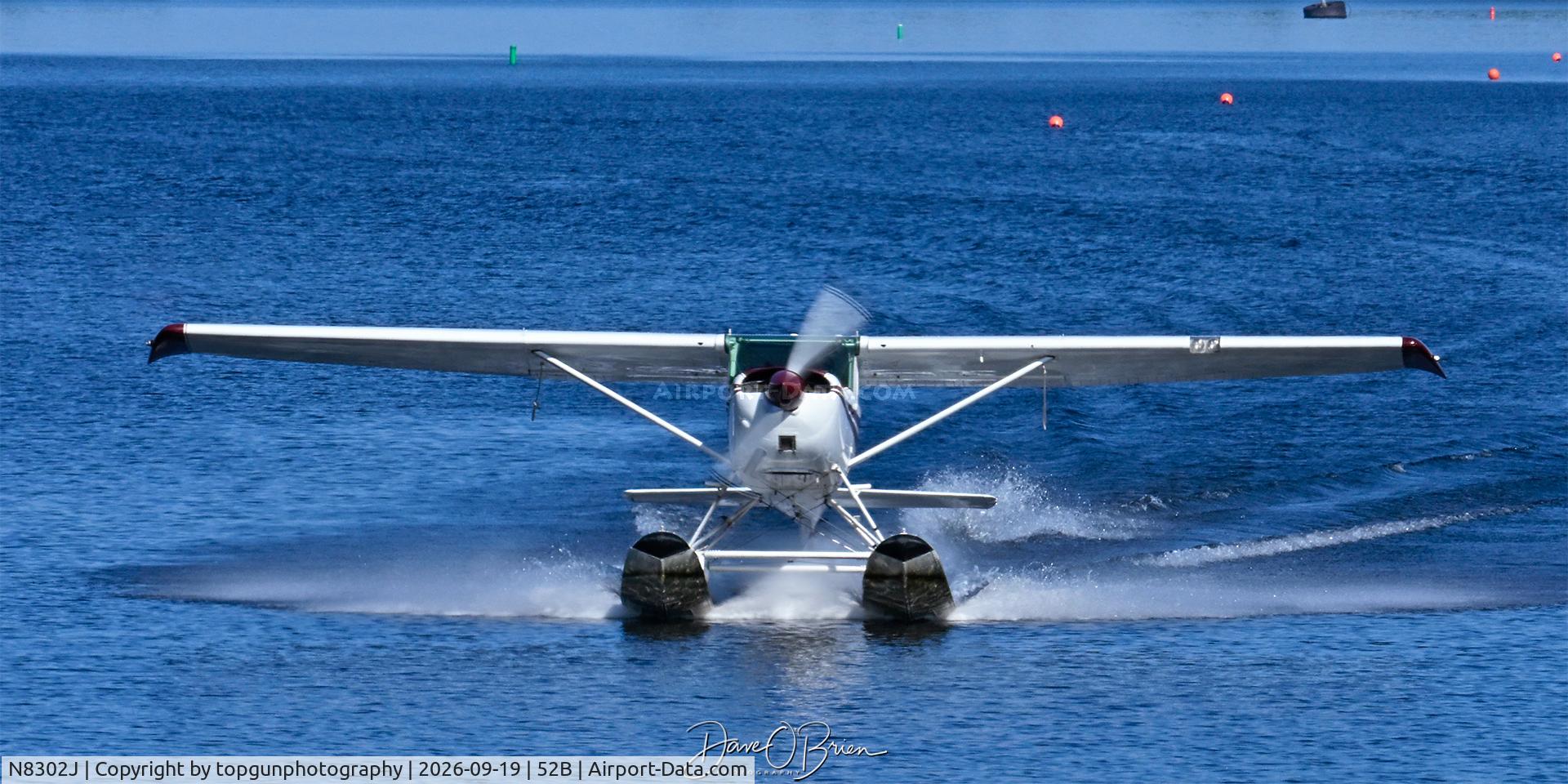 Aircraft N8302J, 1967 Cessna 150, c/n 15066202, Moosehead Lake Fly in 26, at 52B, photo by topgunphotography