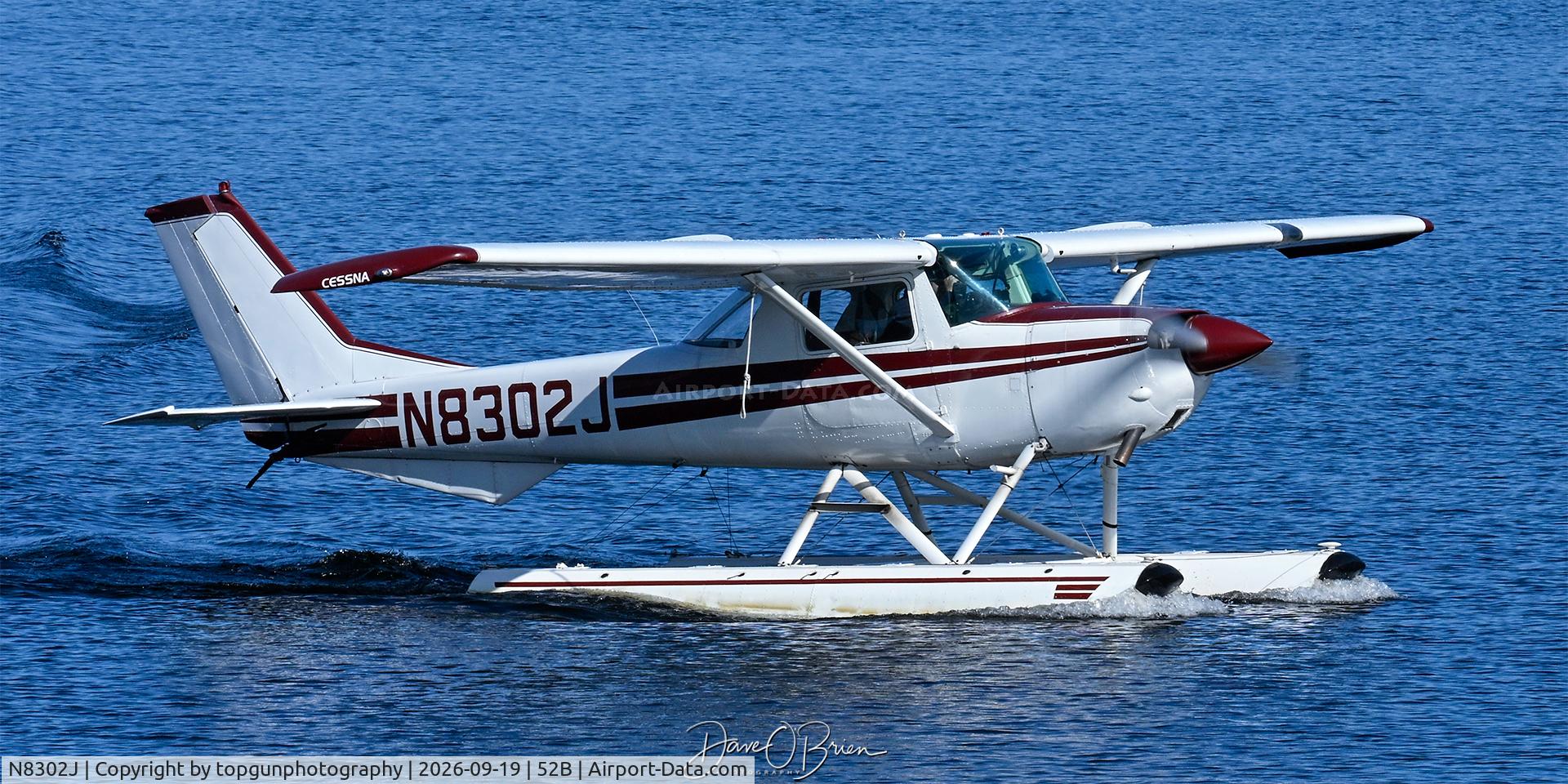 Aircraft N8302J, 1967 Cessna 150, c/n 15066202, Moosehead Lake Fly in 26, at 52B, photo by topgunphotography