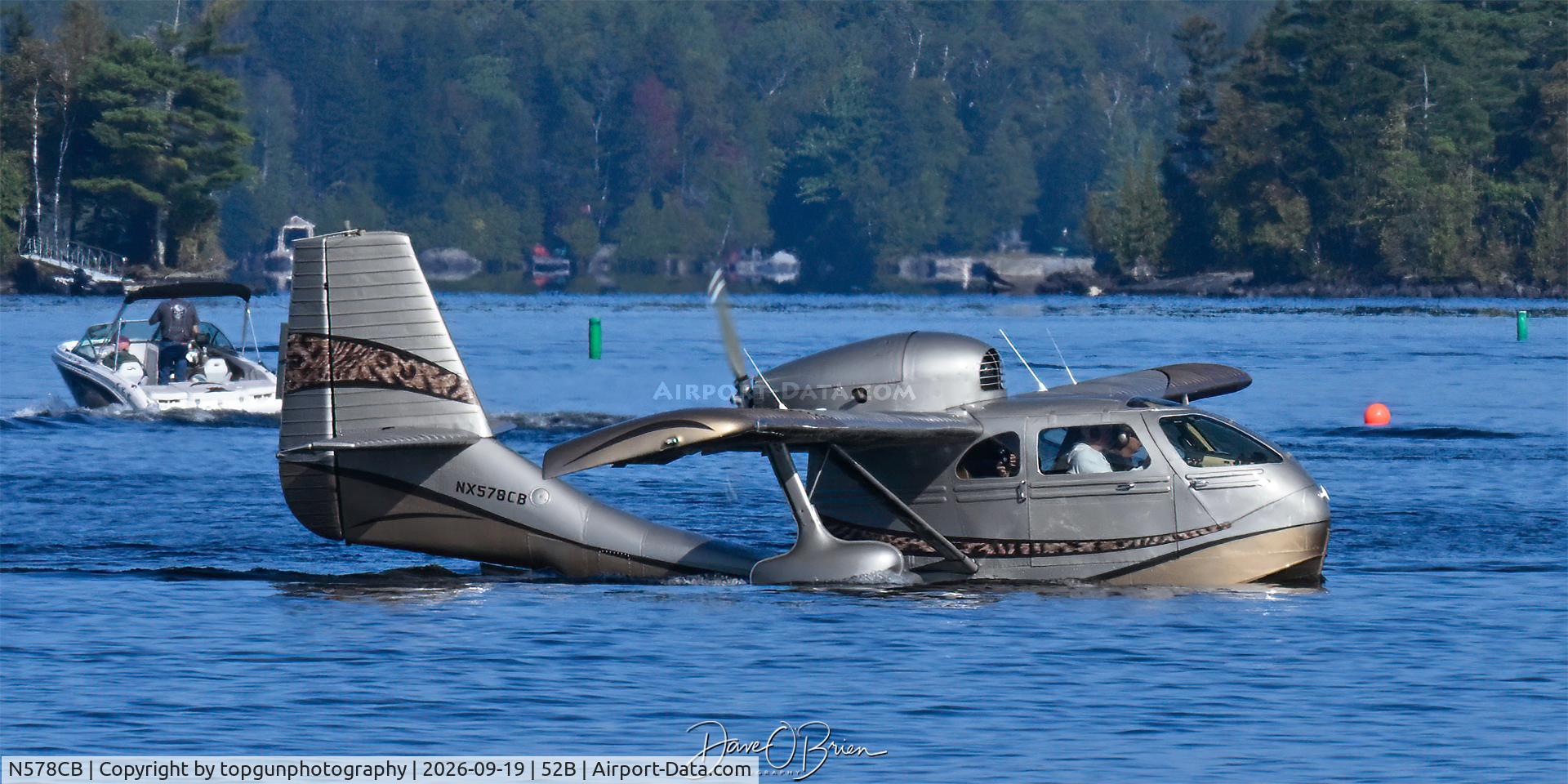 Aircraft N578CB, 2005 Lush Michael Robinson Special, c/n 2, Moosehead Lake Fly in 26, at 52B, photo by topgunphotography