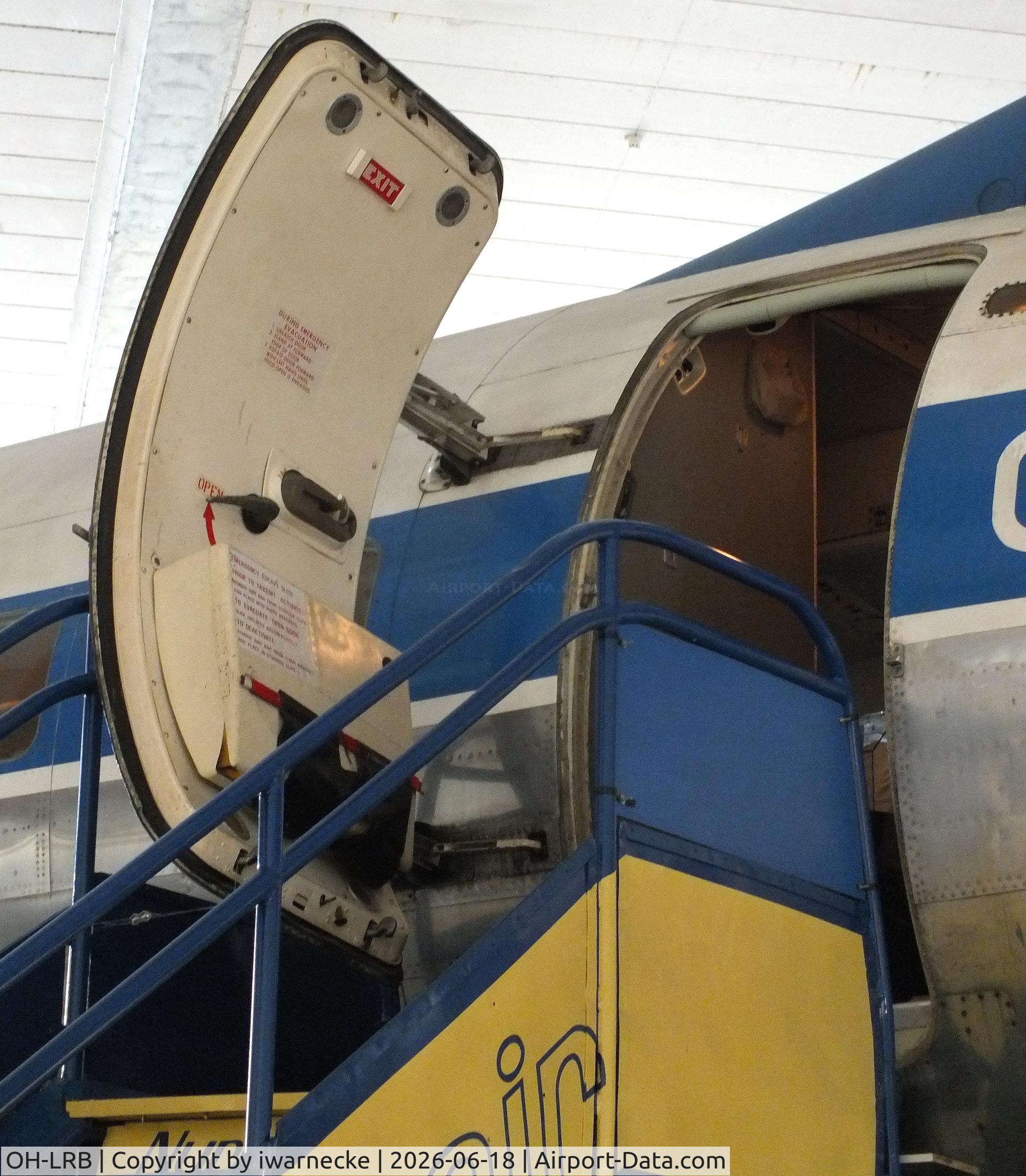 Aircraft OH-LRB, 1953 Convair CV-440-40 (CV-340-40), c/n 73, Convair CV-440-40 at the Suomen Ilmailumuseo (Finnish Aviation Museum), Vantaa, photo by iwarnecke