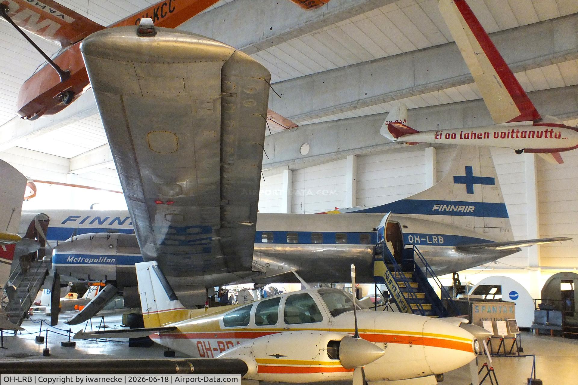Aircraft OH-LRB, 1953 Convair CV-440-40 (CV-340-40), c/n 73, Convair CV-440-40 at the Suomen Ilmailumuseo (Finnish Aviation Museum), Vantaa, photo by iwarnecke