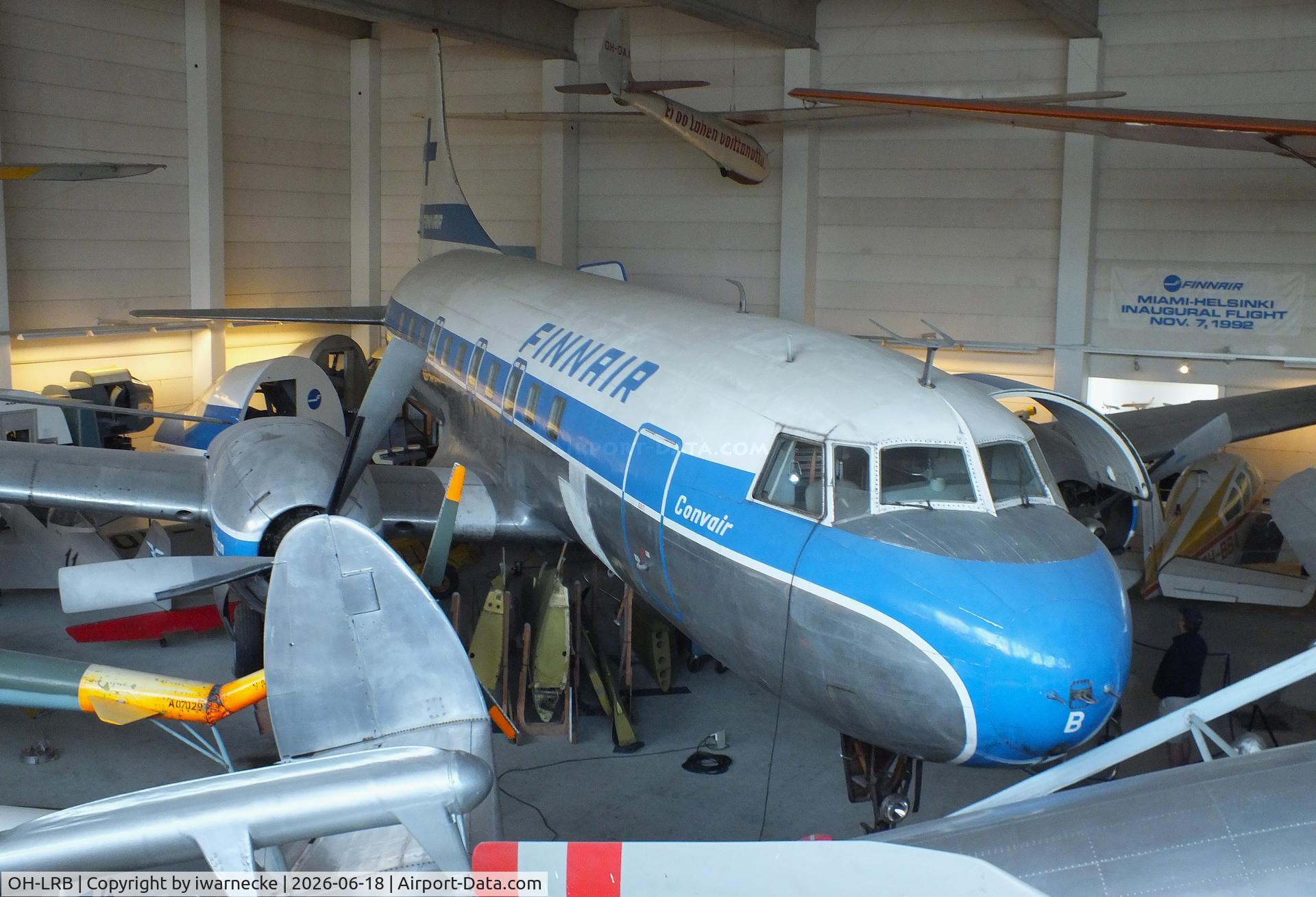 Aircraft OH-LRB, 1953 Convair CV-440-40 (CV-340-40), c/n 73, Convair CV-440-40 at the Suomen Ilmailumuseo (Finnish Aviation Museum), Vantaa, photo by iwarnecke
