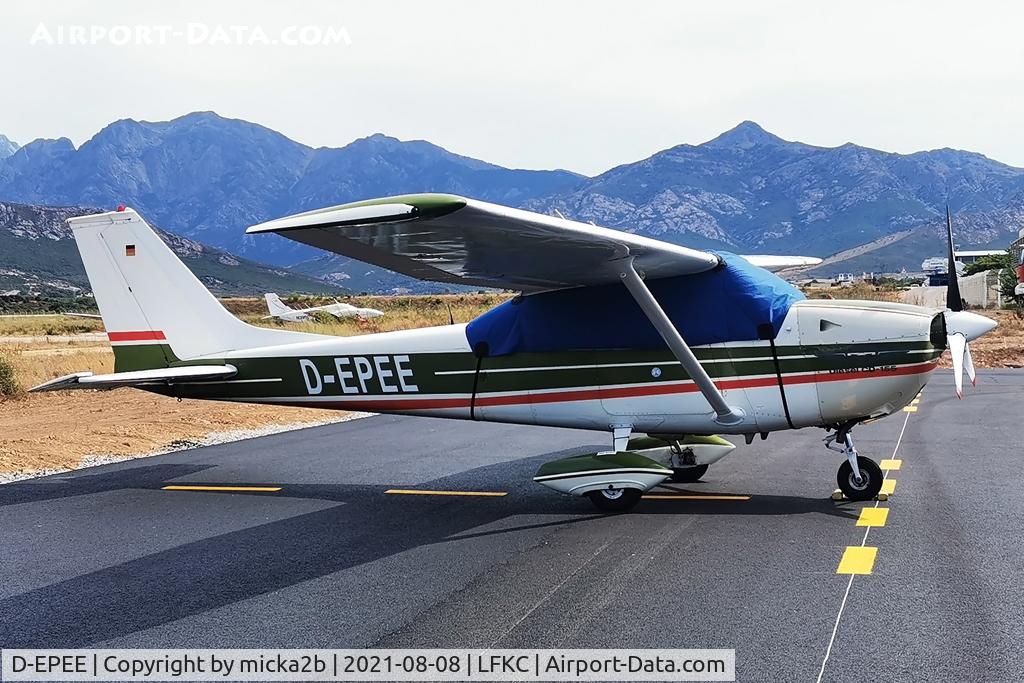 Aircraft D-EPEE, 1969 Reims F172H Skyhawk Skyhawk, c/n F172-0635, Parked, at LFKC, photo by micka2b