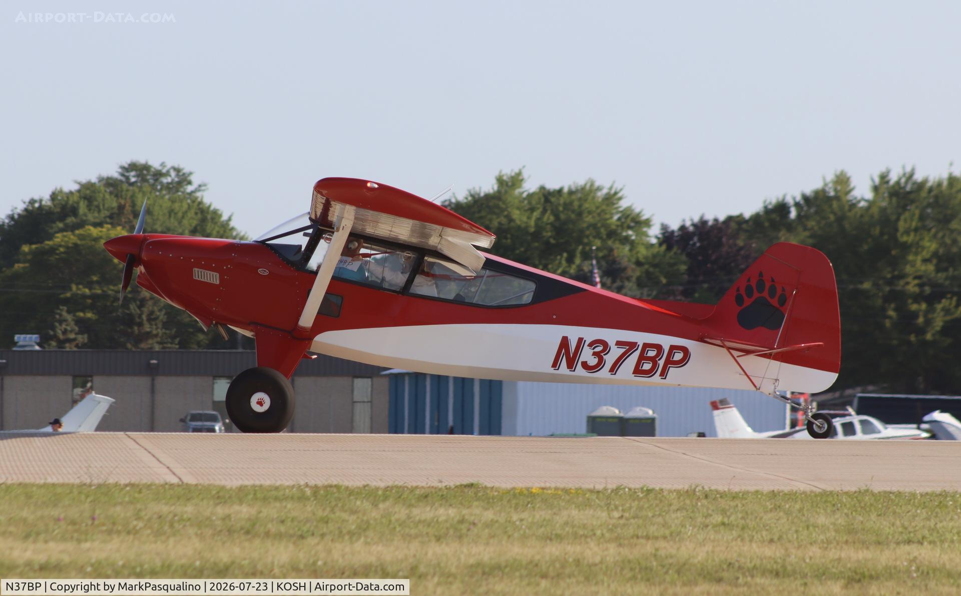 Aircraft N37BP, 2026 Bearhawk Patrol, c/n P502, Bearhawk Patrol, at KOSH, photo by MarkPasqualino
