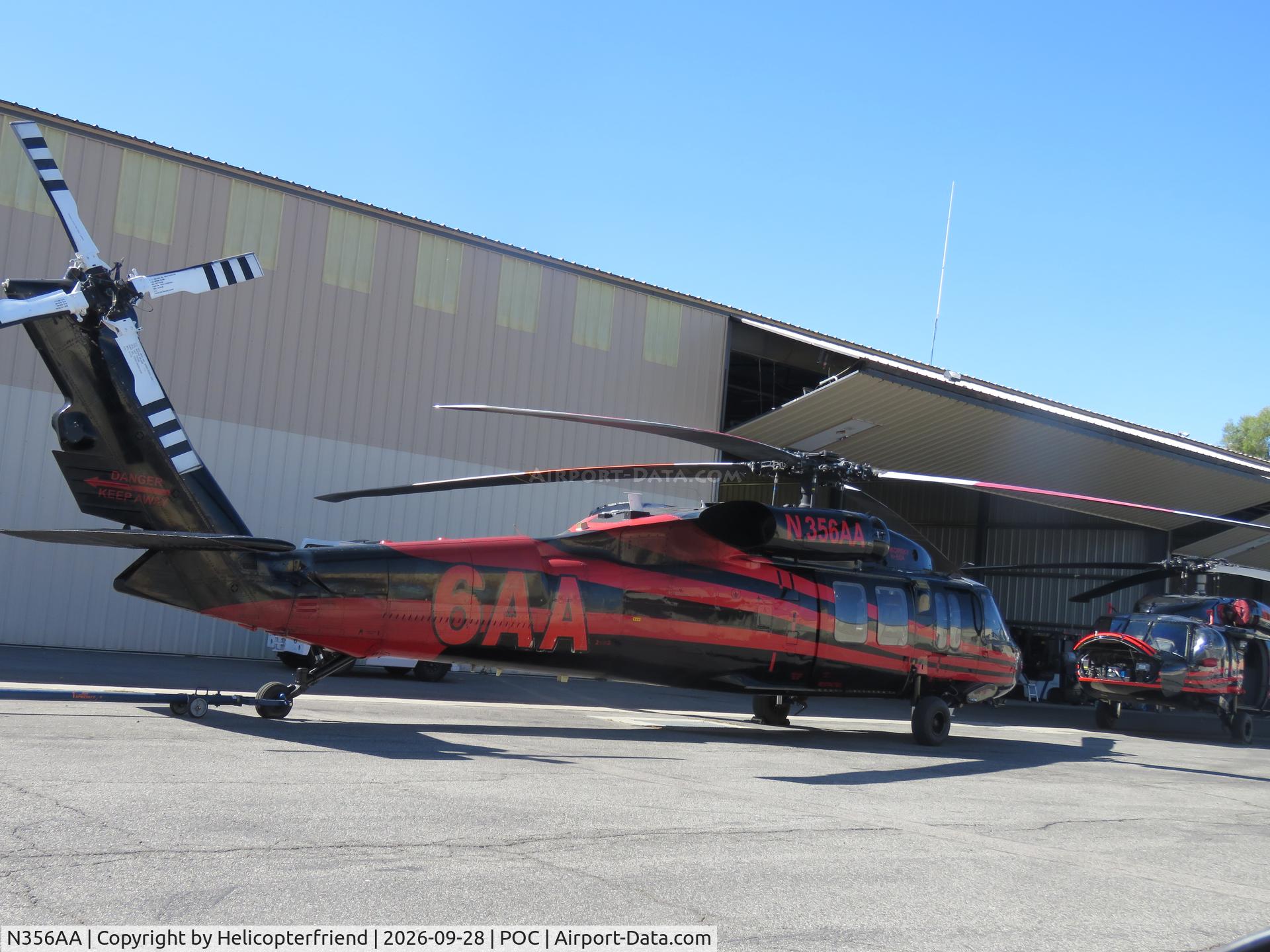 Aircraft N356AA, 1978 Sikorsky UH-60A Black Hawk, c/n 70-053, Waiting to be moved, at POC, photo by Helicopterfriend