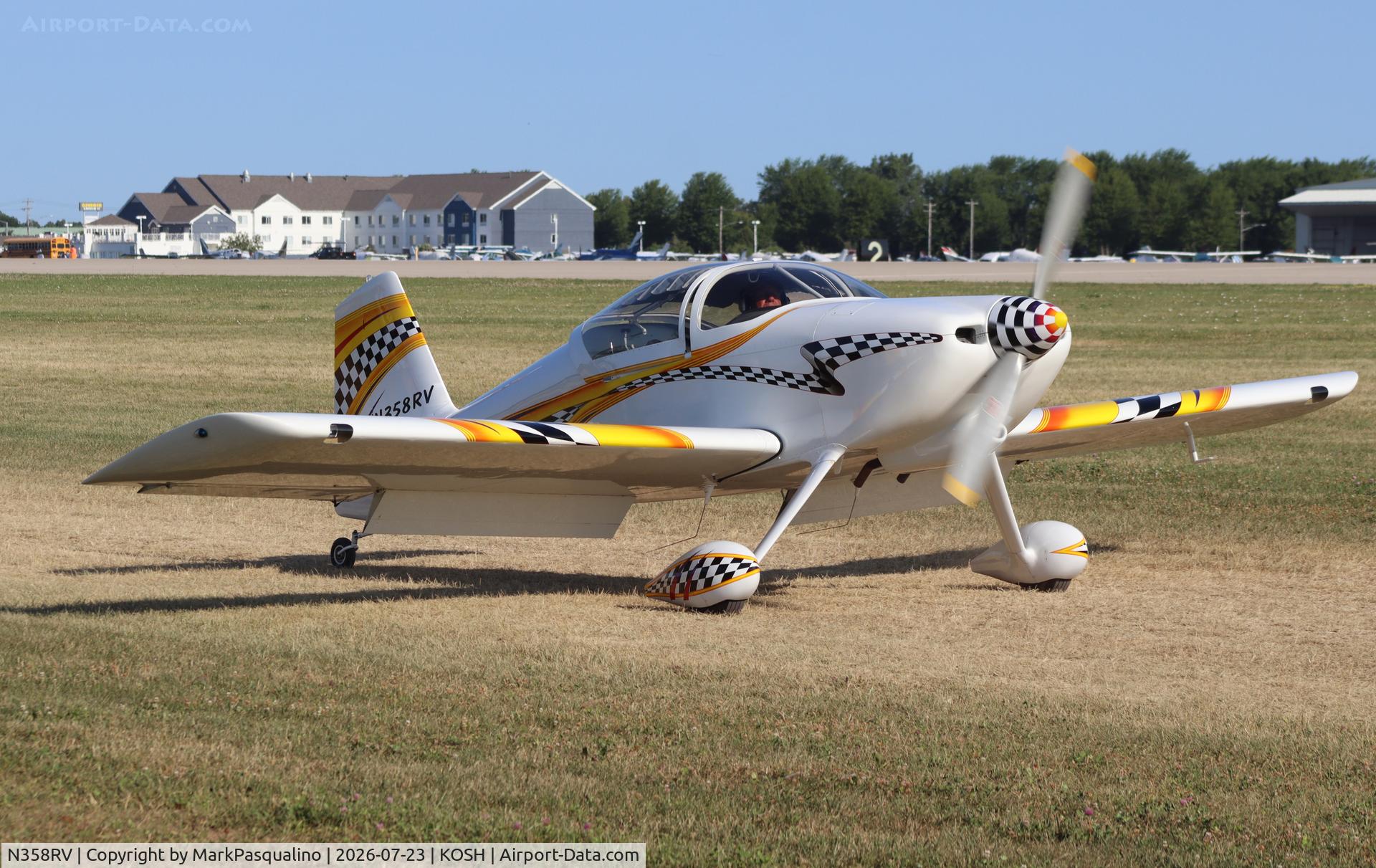 Aircraft N358RV, 1998 Vans RV-6, c/n 22173, Vans RV-6, at KOSH, photo by MarkPasqualino