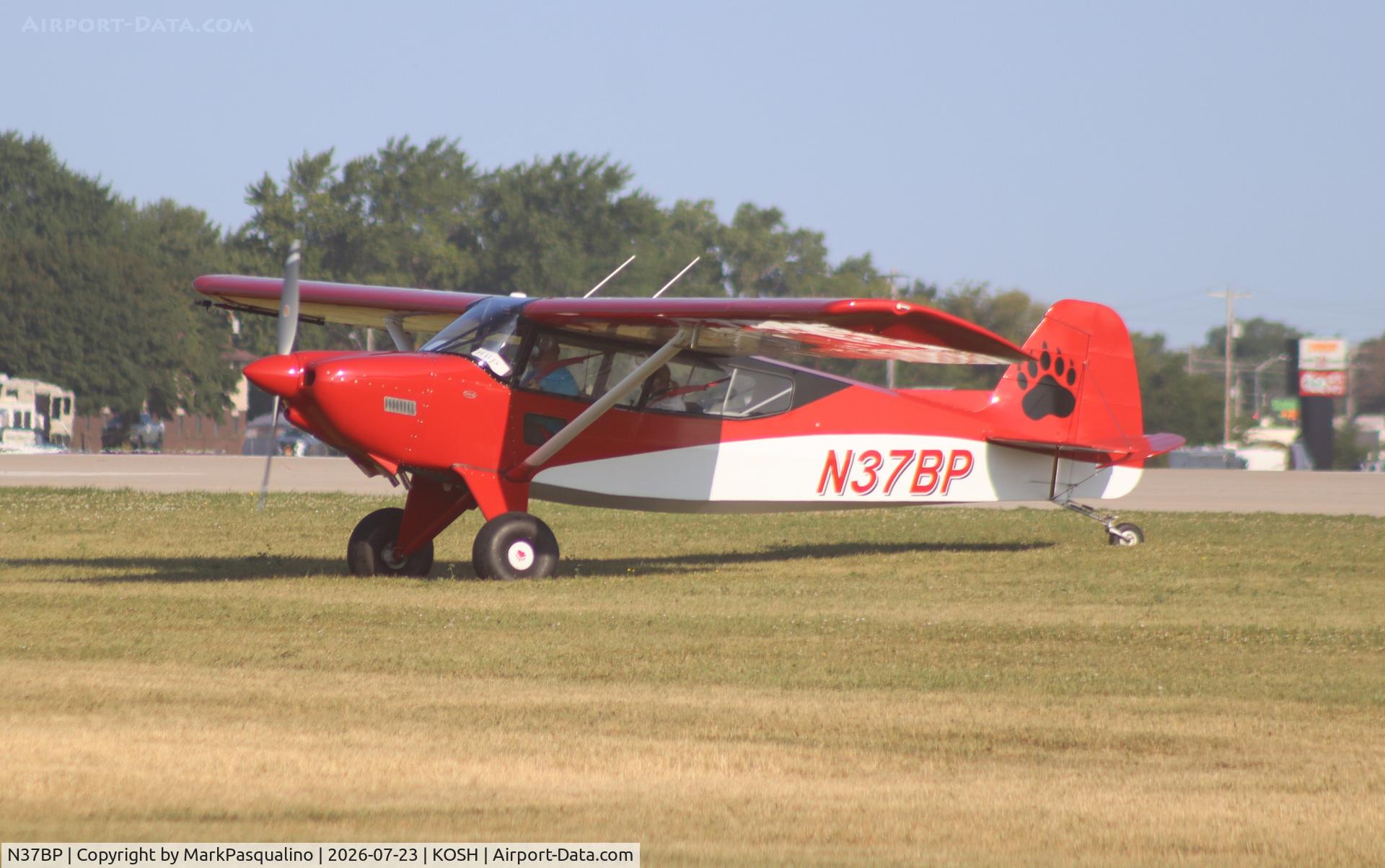 Aircraft N37BP, 2026 Bearhawk Patrol, c/n P502, Bearhawk Patrol, at KOSH, photo by MarkPasqualino