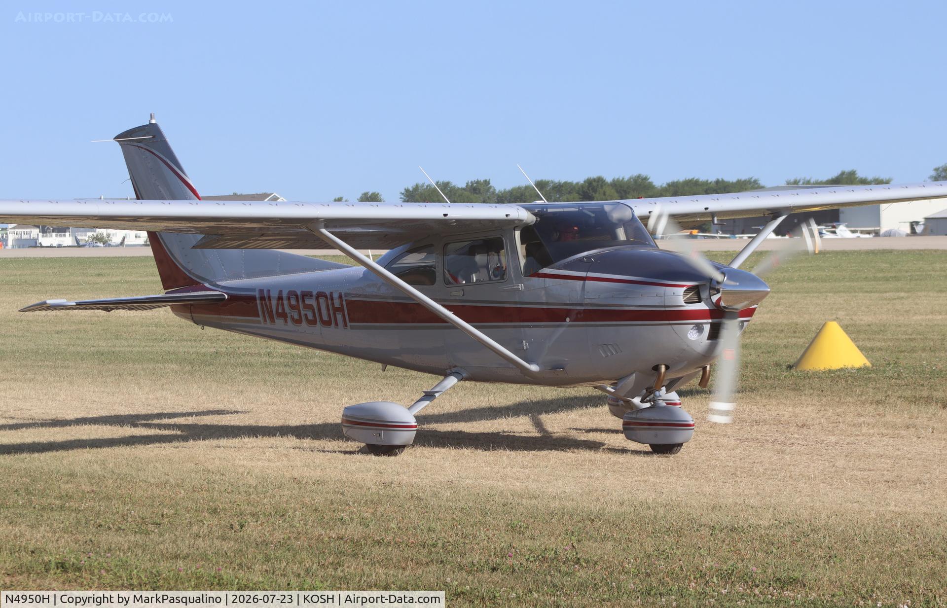 Aircraft N4950H, 1981 Cessna 182R Skylane, c/n 18267856, Cessna 182R, at KOSH, photo by MarkPasqualino