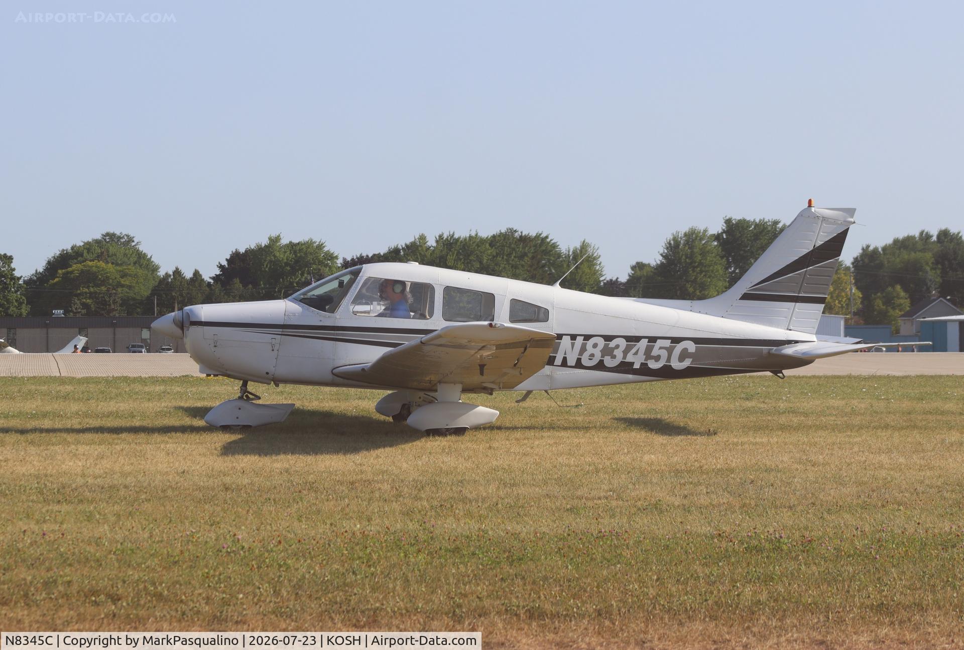 Aircraft N8345C, 1976 Piper PA-28-151, c/n 28-7615092, Piper PA-28-151, at KOSH, photo by MarkPasqualino