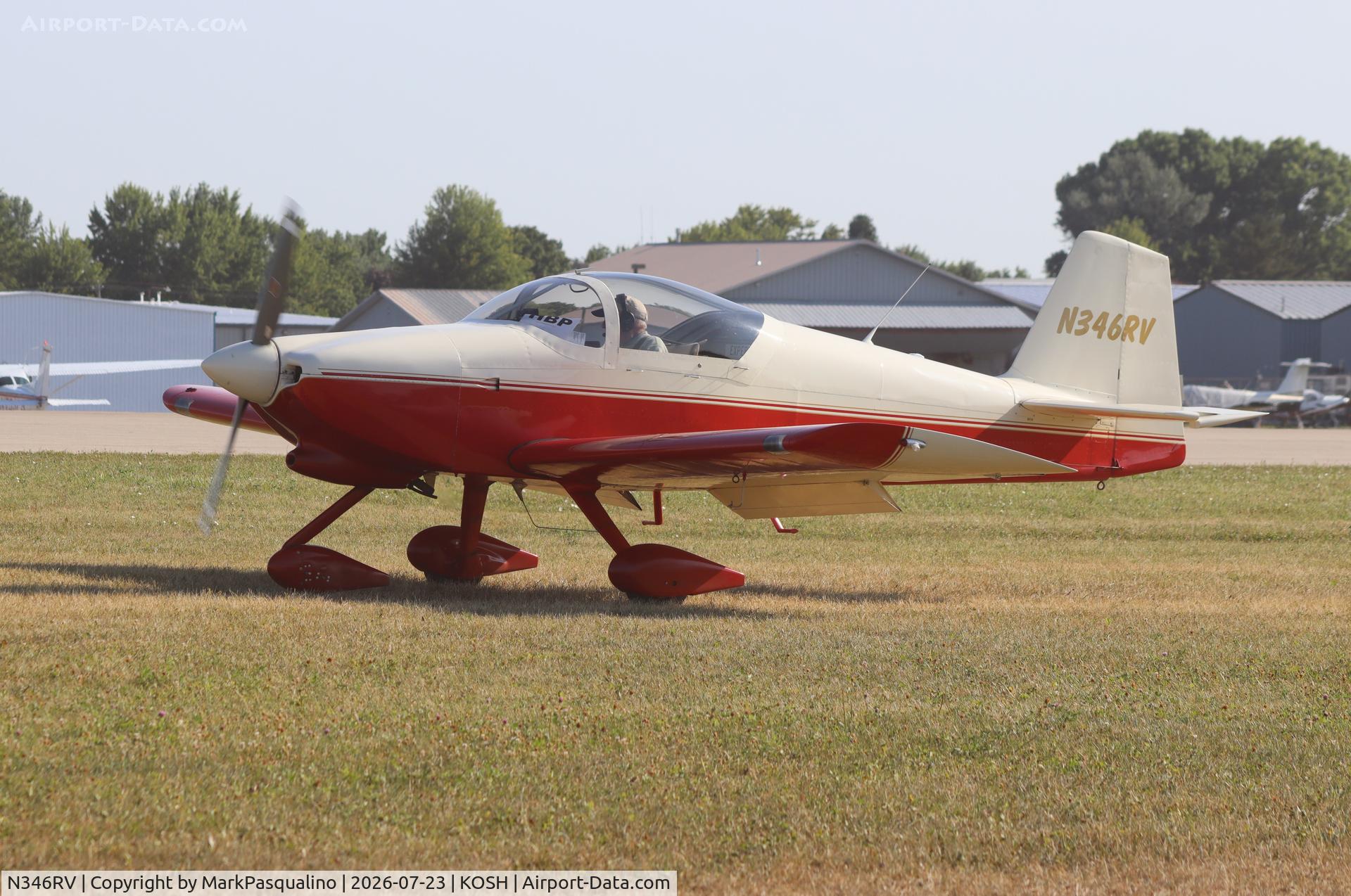 Aircraft N346RV, 1996 Vans RV-6A, c/n 23004, Vans RV-6A, at KOSH, photo by MarkPasqualino