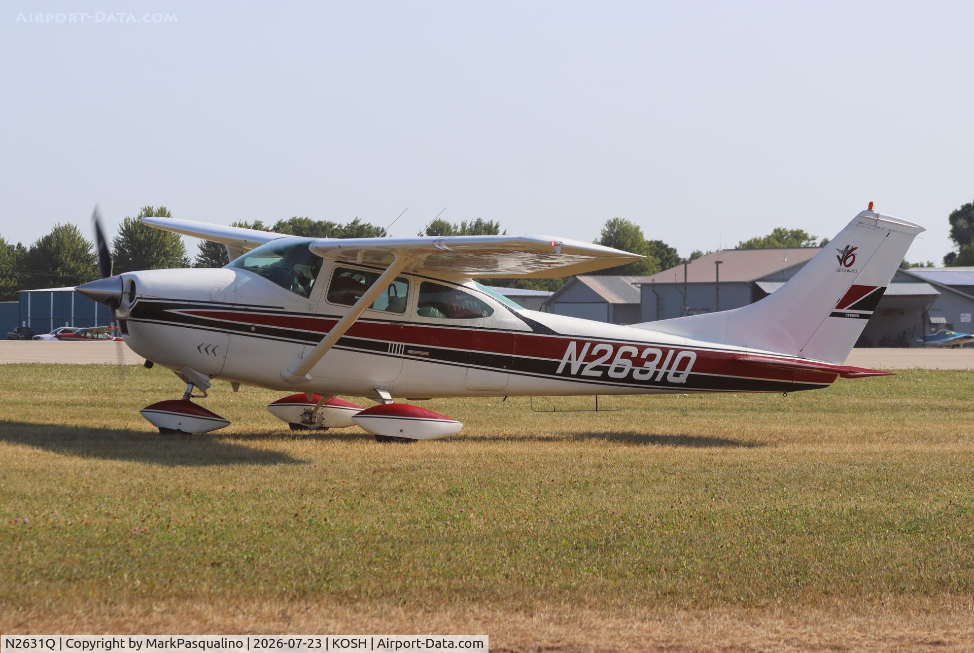 Aircraft N2631Q, 1966 Cessna 182K Skylane, c/n 18257831, Cessna 182K, at KOSH, photo by MarkPasqualino