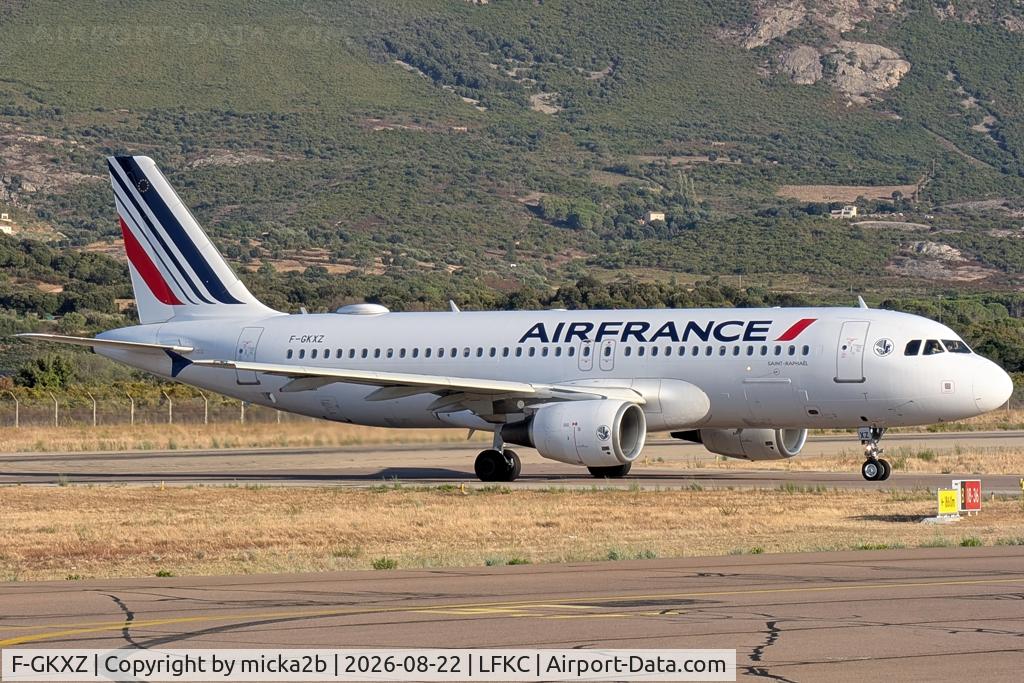 Aircraft F-GKXZ, 2009 Airbus A320-214, c/n 4084, Taxiing, at LFKC, photo by micka2b