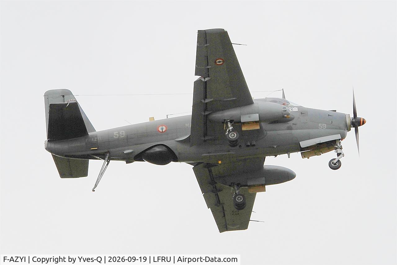 Aircraft F-AZYI, 1959 Breguet Br.1050 Alize, c/n 59, Breguet Br.1050 Alizé, On display, Morlaix-Ploujean airport (LFRU-MXN), at LFRU, photo by Yves-Q