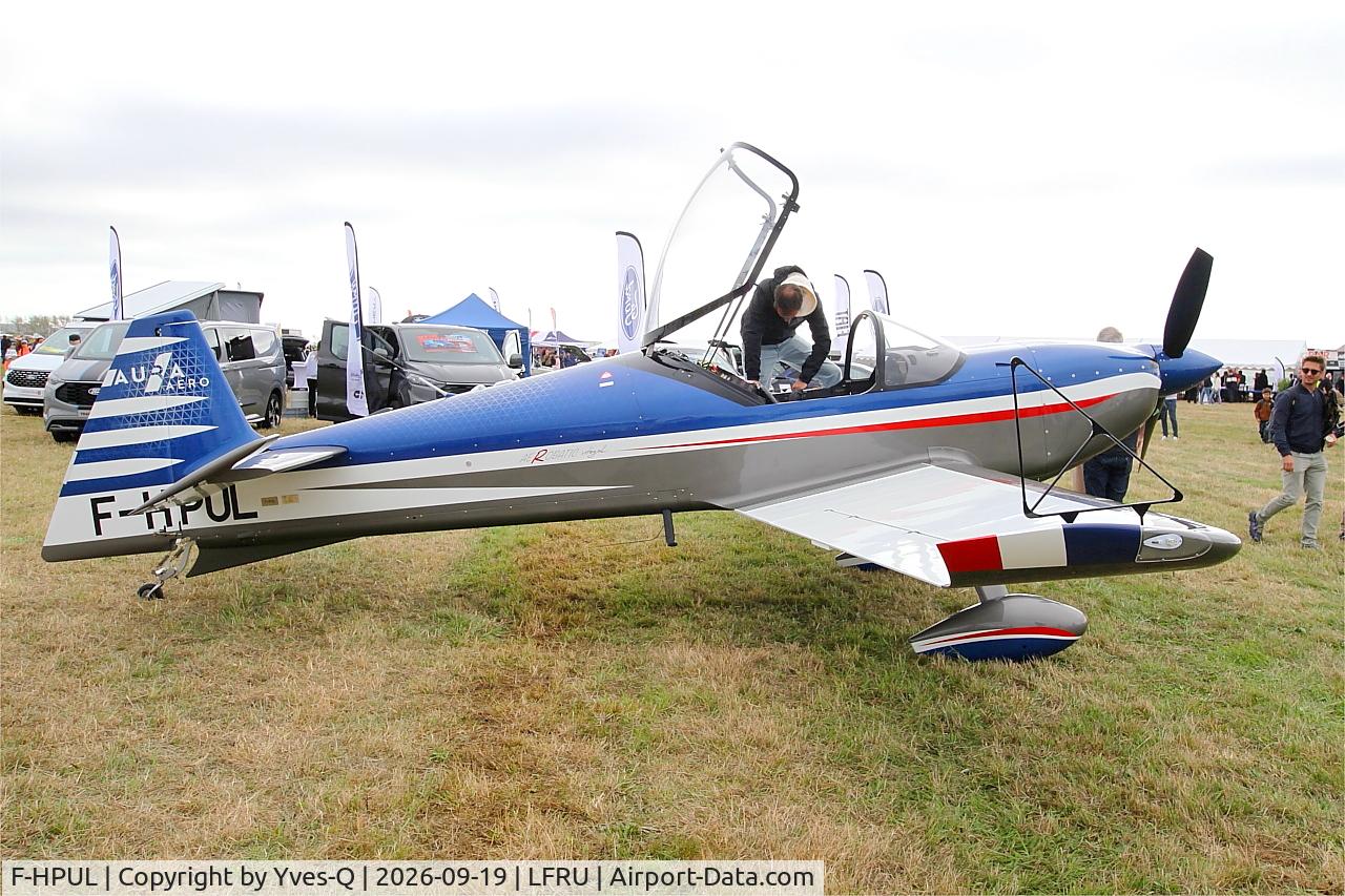 Aircraft F-HPUL, 2025 Aura Aero Integral R, c/n 007, Aura Aero Integral R, Static display, Morlaix-Ploujean airport (LFRU-MXN), at LFRU, photo by Yves-Q