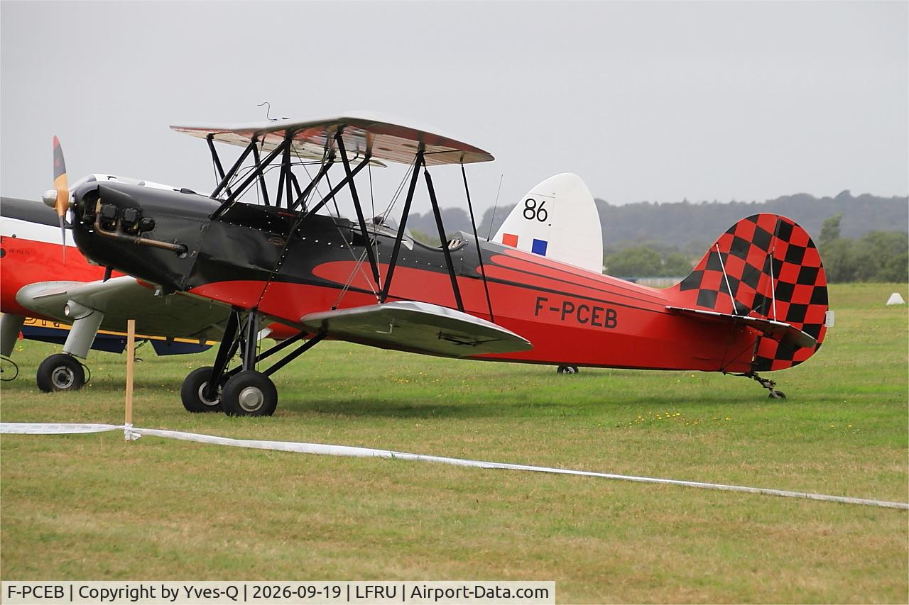 Aircraft F-PCEB, Hatz CB-1, c/n 639, Hatz CB-1, Static display, Morlaix-Ploujean airport (LFRU-MXN), at LFRU, photo by Yves-Q