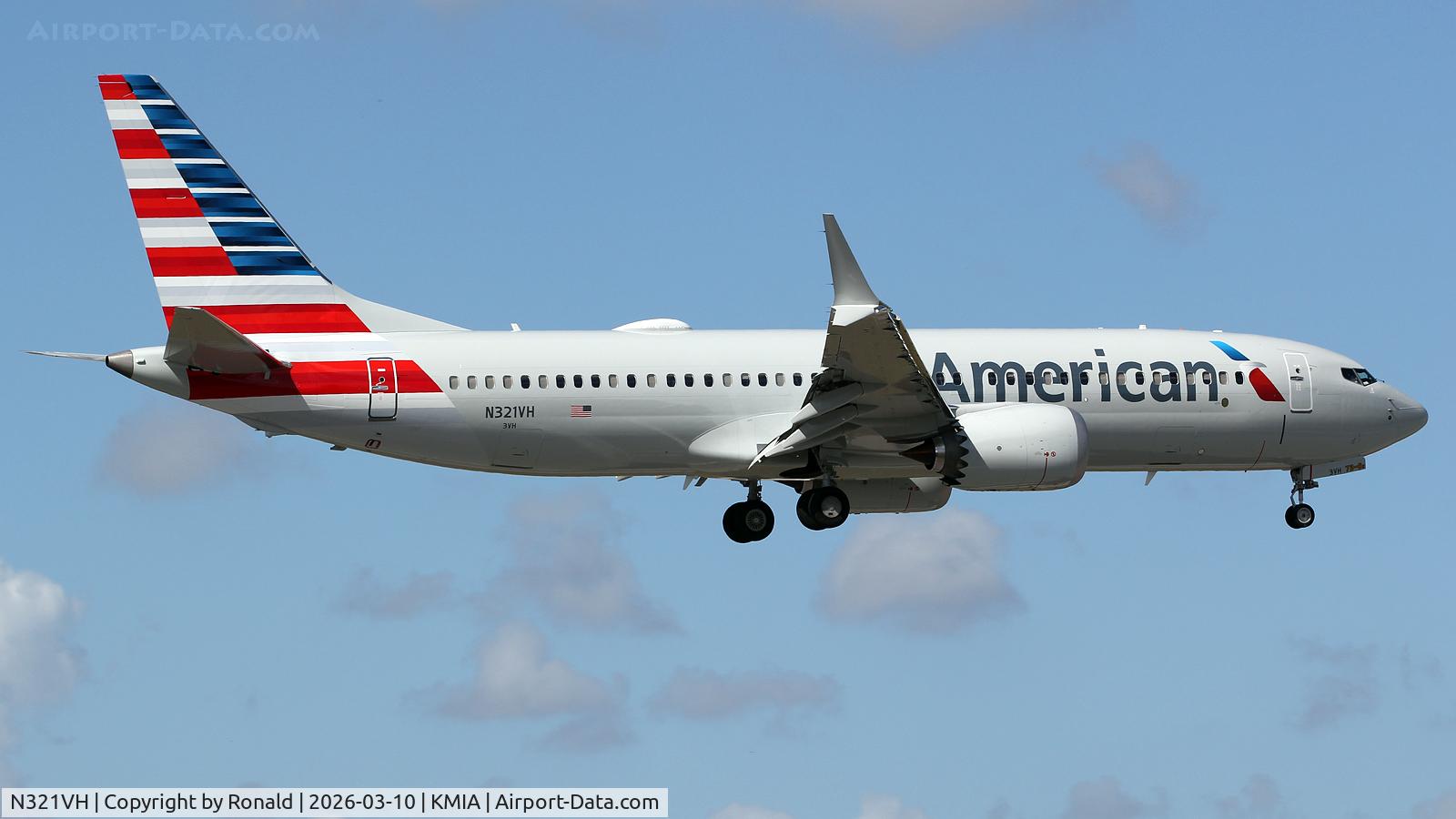Aircraft N321VH, Commonwealth CA-32 Kiowa, c/n 44526, at mia, at KMIA, photo by Ronald