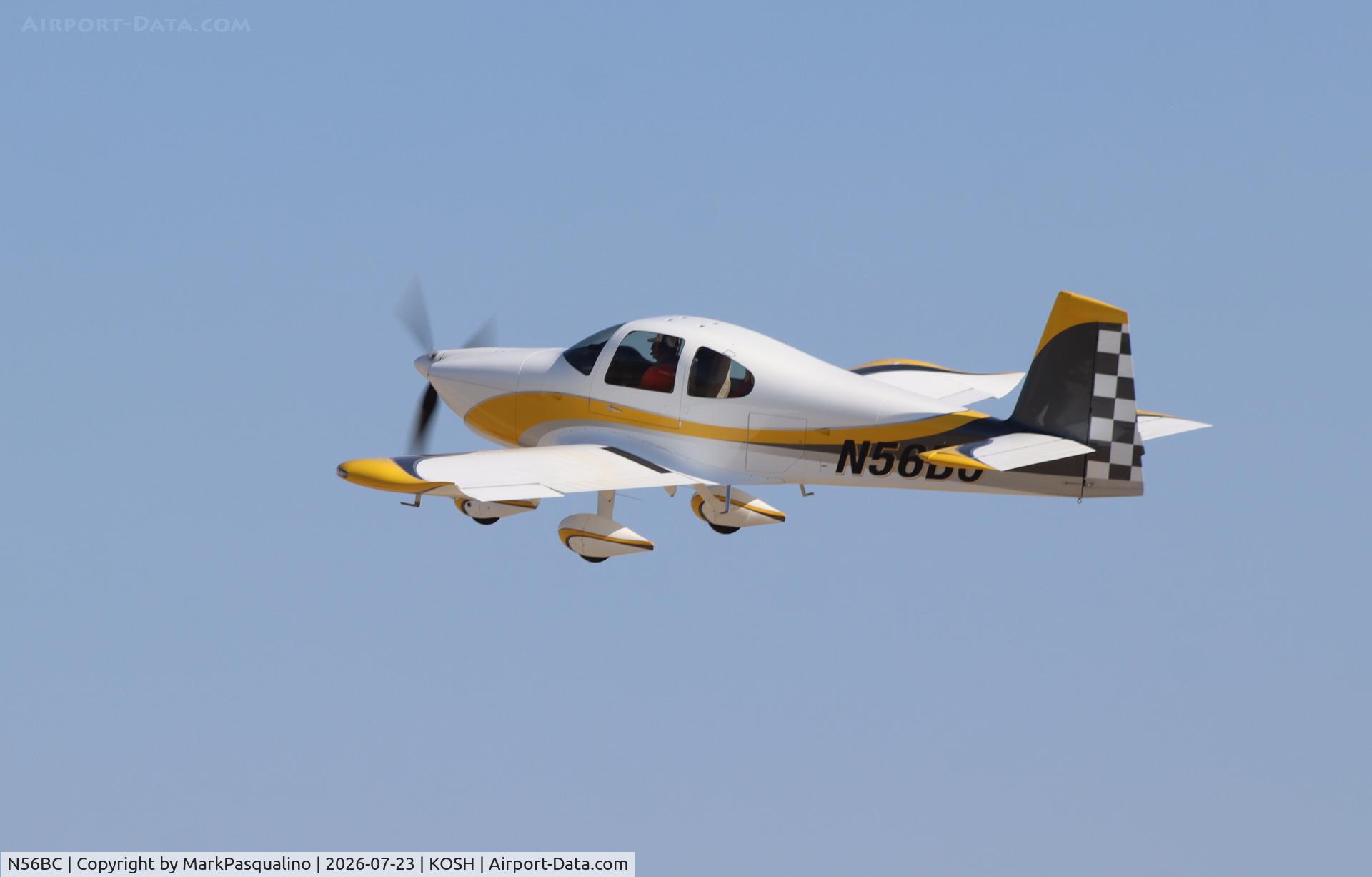 Aircraft N56BC, 2023 Van's RV10, c/n 42368, Vans RV-10, at KOSH, photo by MarkPasqualino