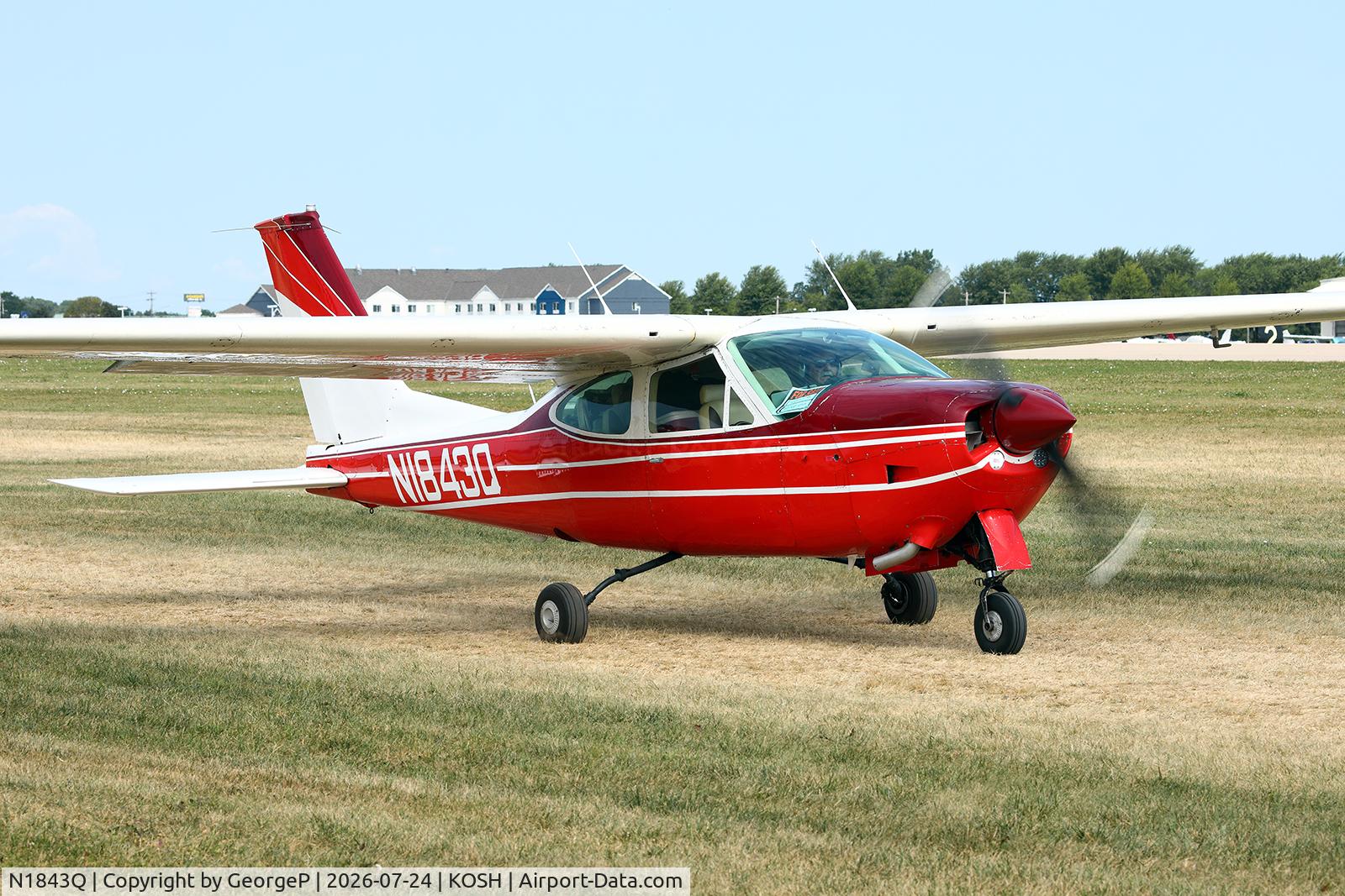 Aircraft N1843Q, 1972 Cessna 177RG Cardinal, c/n 177RG0243, Airventure 2026., at KOSH, photo by GeorgeP